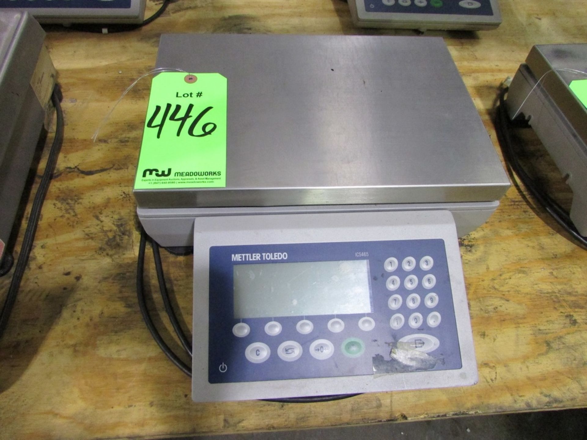 (1) Mettler Toledo Model PBD555-15LA 30 Lb. x .005 Lb. Platform Scale - Image 2 of 4