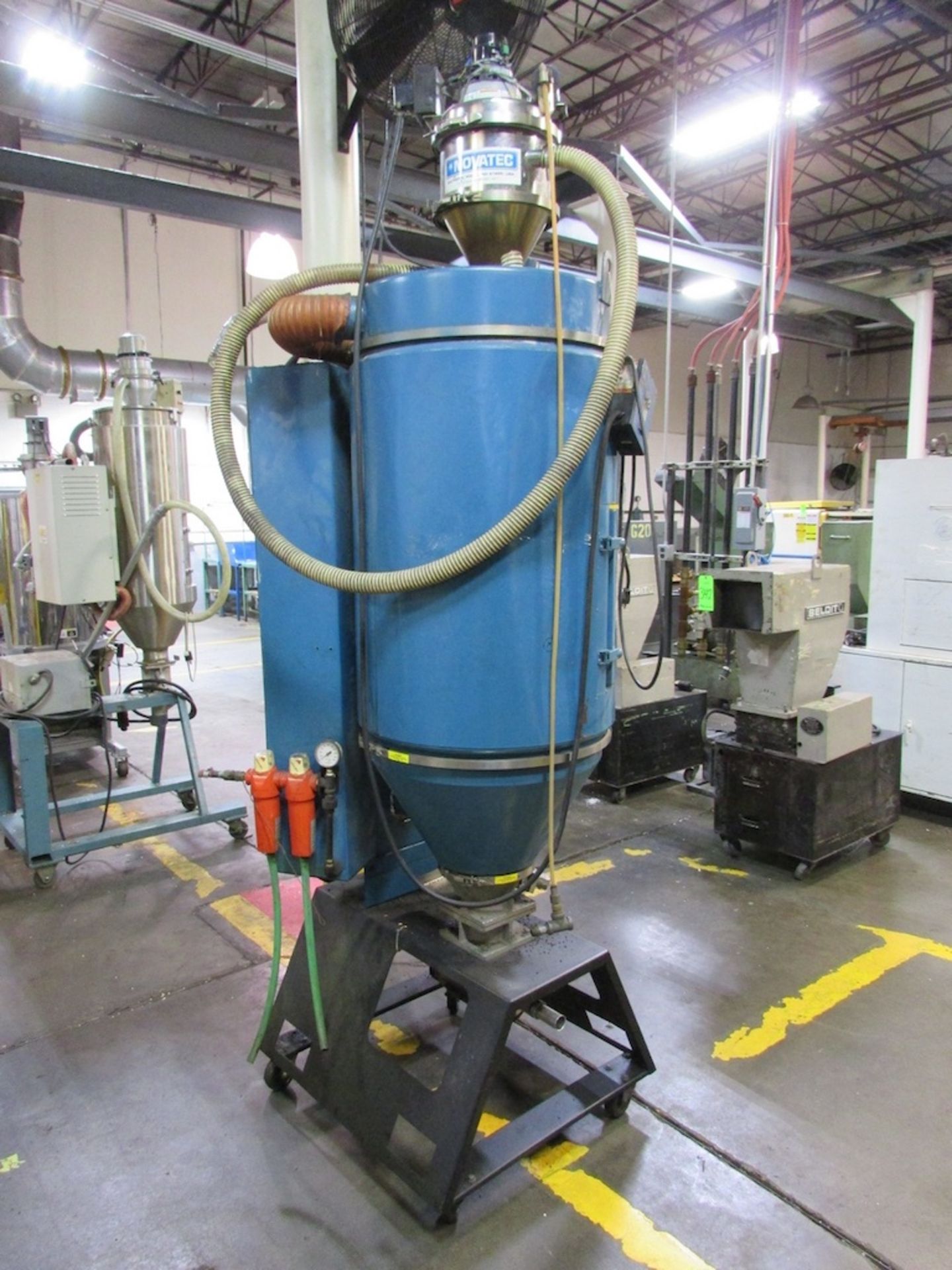 (1) 2005 Novatec Model M-100R Material Dryer - Image 6 of 10