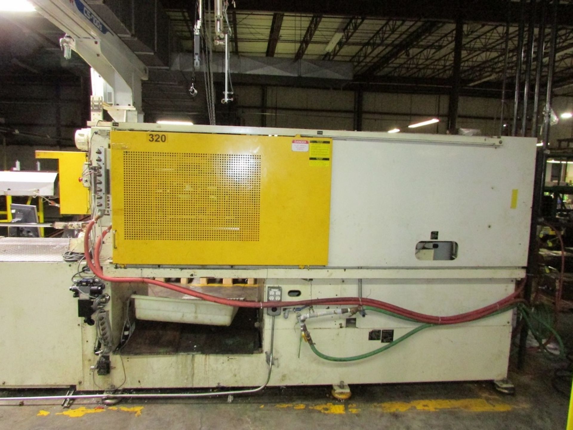 (1) 1997 Mitsubishi 320MJ2-30G, 320 Ton Injection Molding Machine - Image 9 of 13