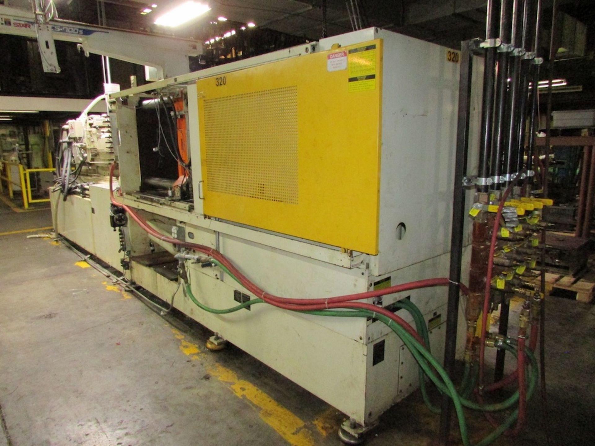 (1) 1997 Mitsubishi 320MJ2-30G, 320 Ton Injection Molding Machine - Bild 10 aus 13