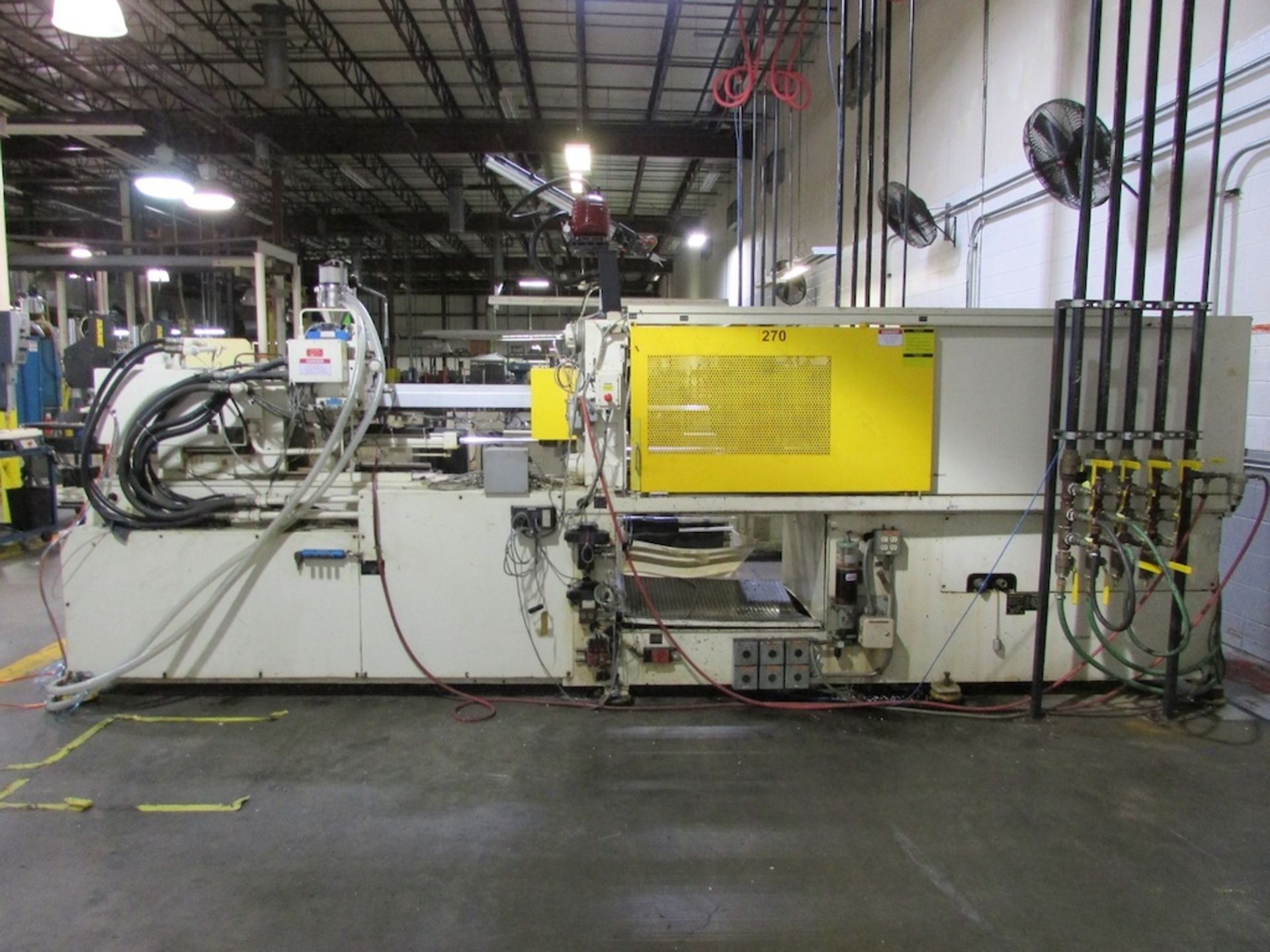 (1) 1997 Mitsubishi 270MJI-17, 270 Ton Injection Molding Machine - Image 8 of 15