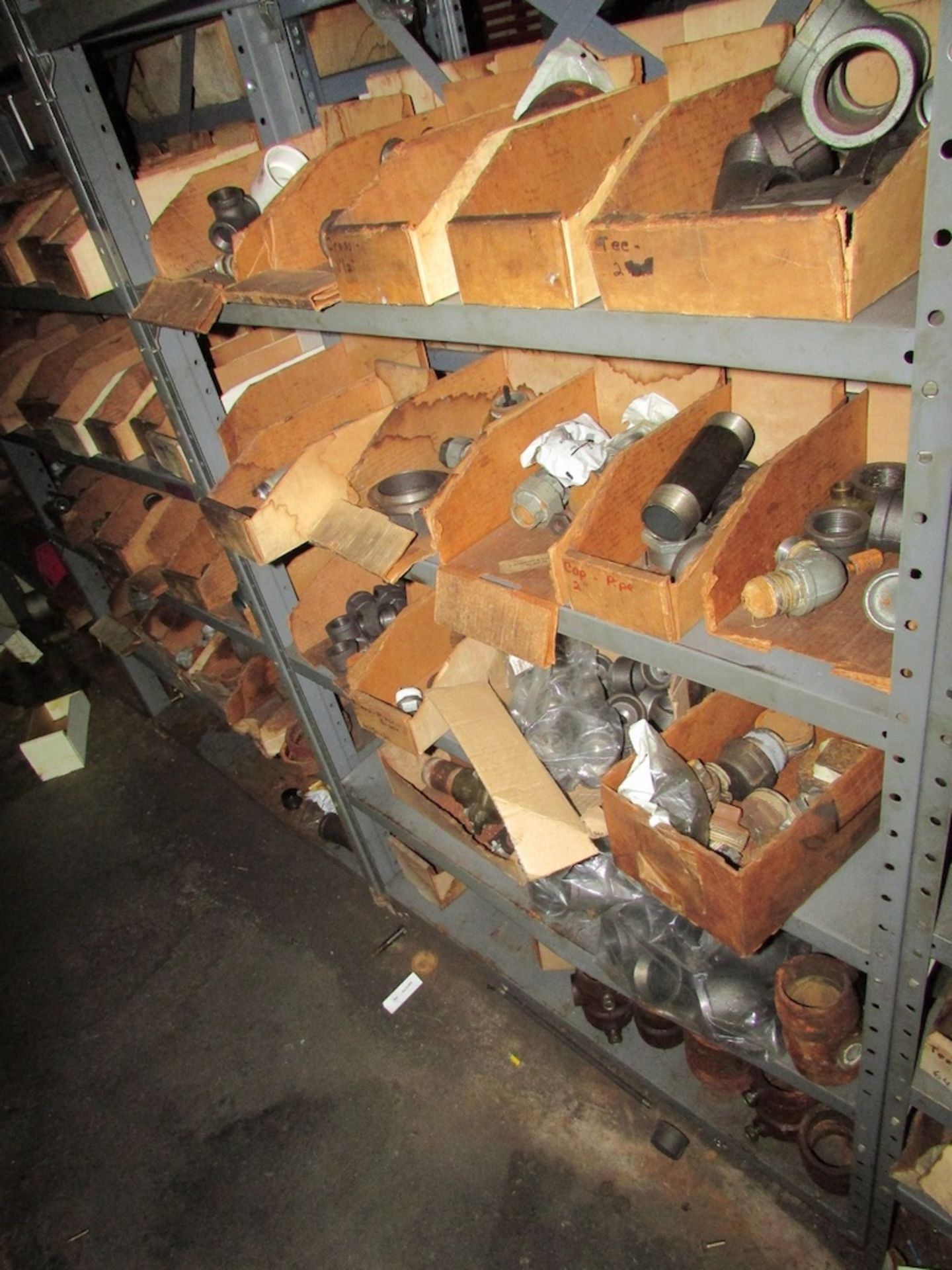 (8) Sections of Adj. Racking with Assorted Spare Parts and Contents - Bild 9 aus 19