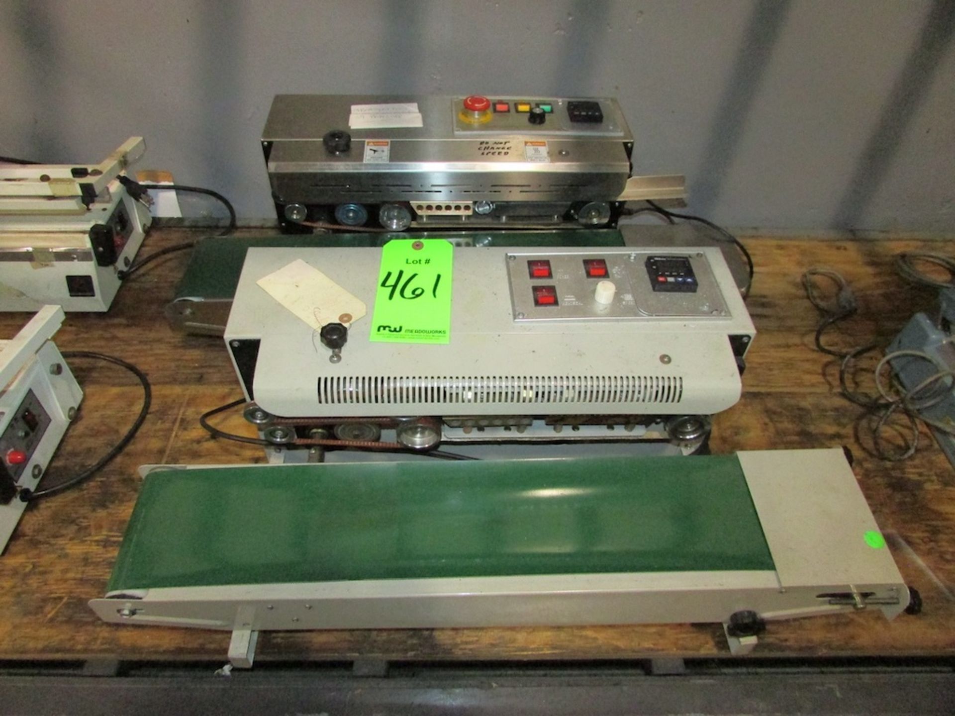 (2) Continuous Band Impulse Sealers