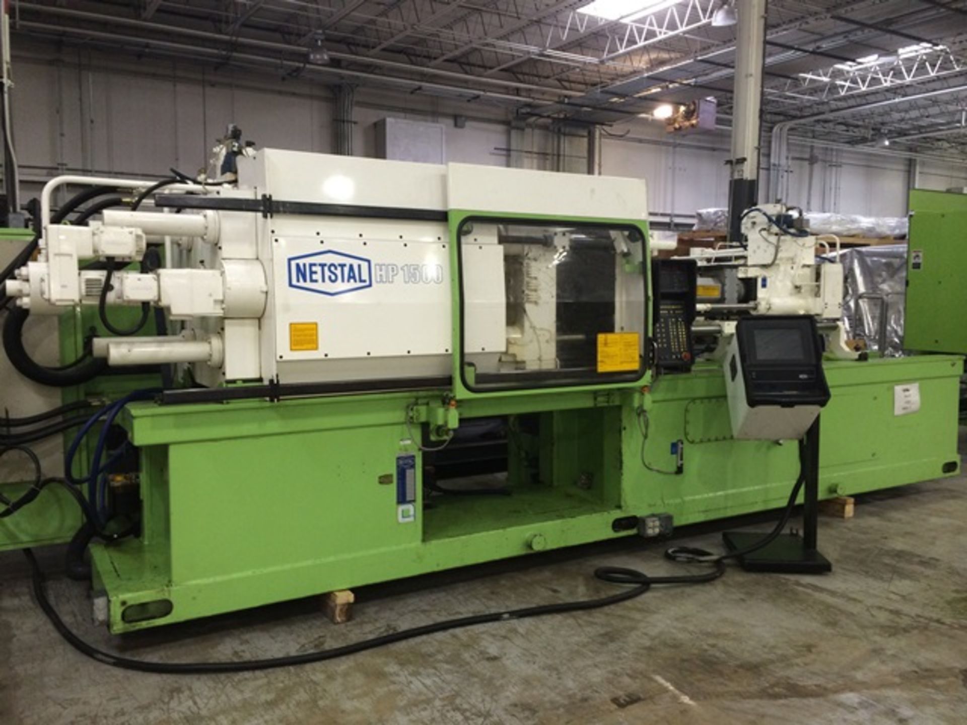 (1) 1995 Netstal HP1500/220, 165 Ton Injection Molding Machine