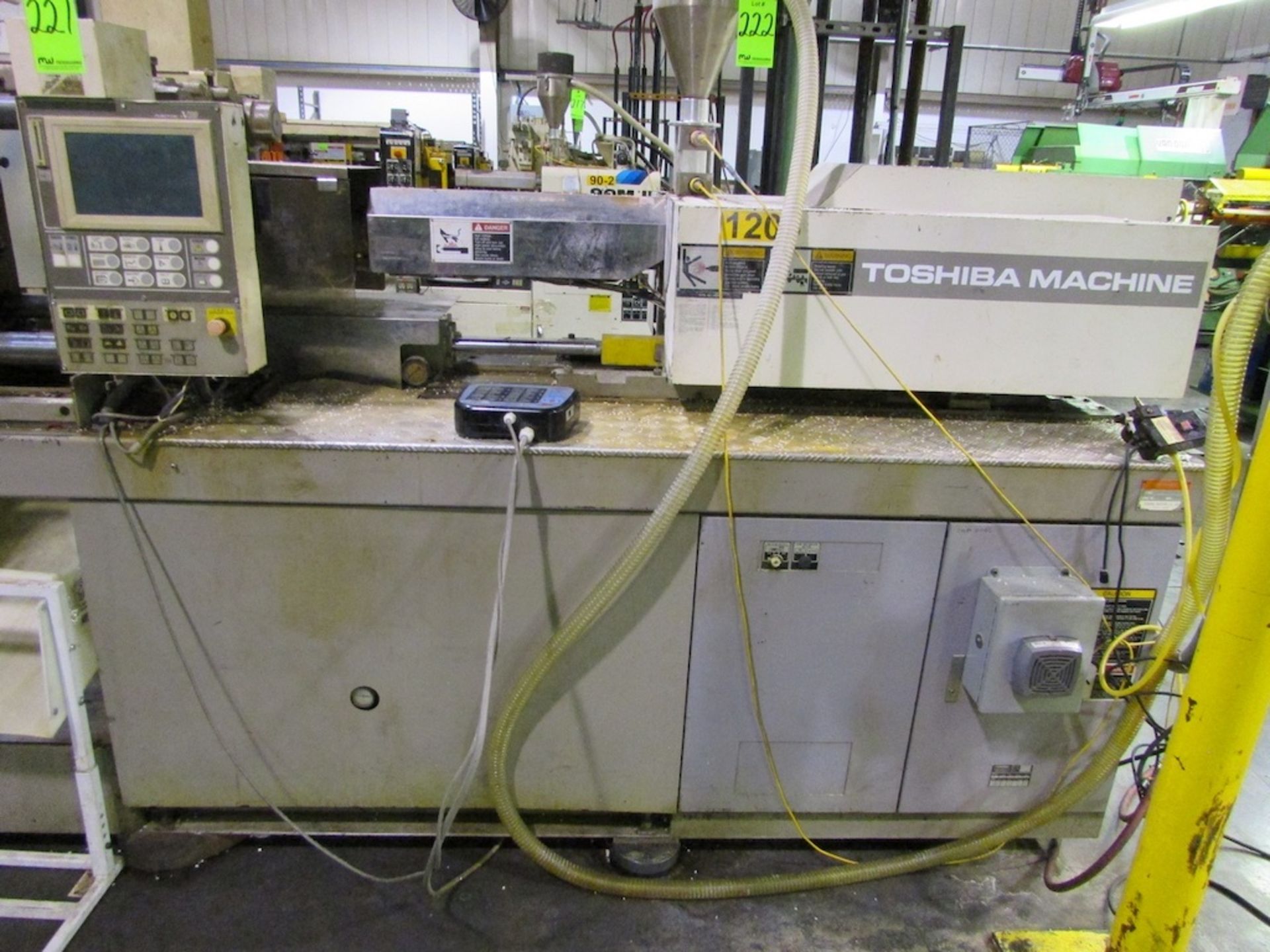 (1) 1998 Toshiba ISG120NV10-5A, 120 Ton Injection Molding Machine - Image 5 of 13