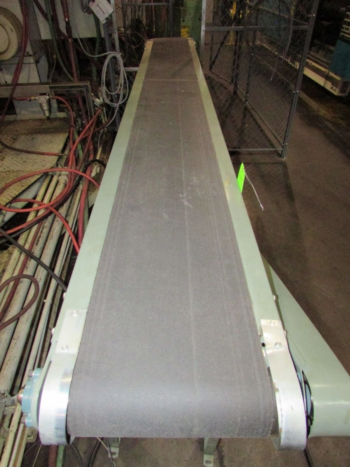 (1) Hytrol 11'x16" Electric Belt Conveyor - Image 3 of 4