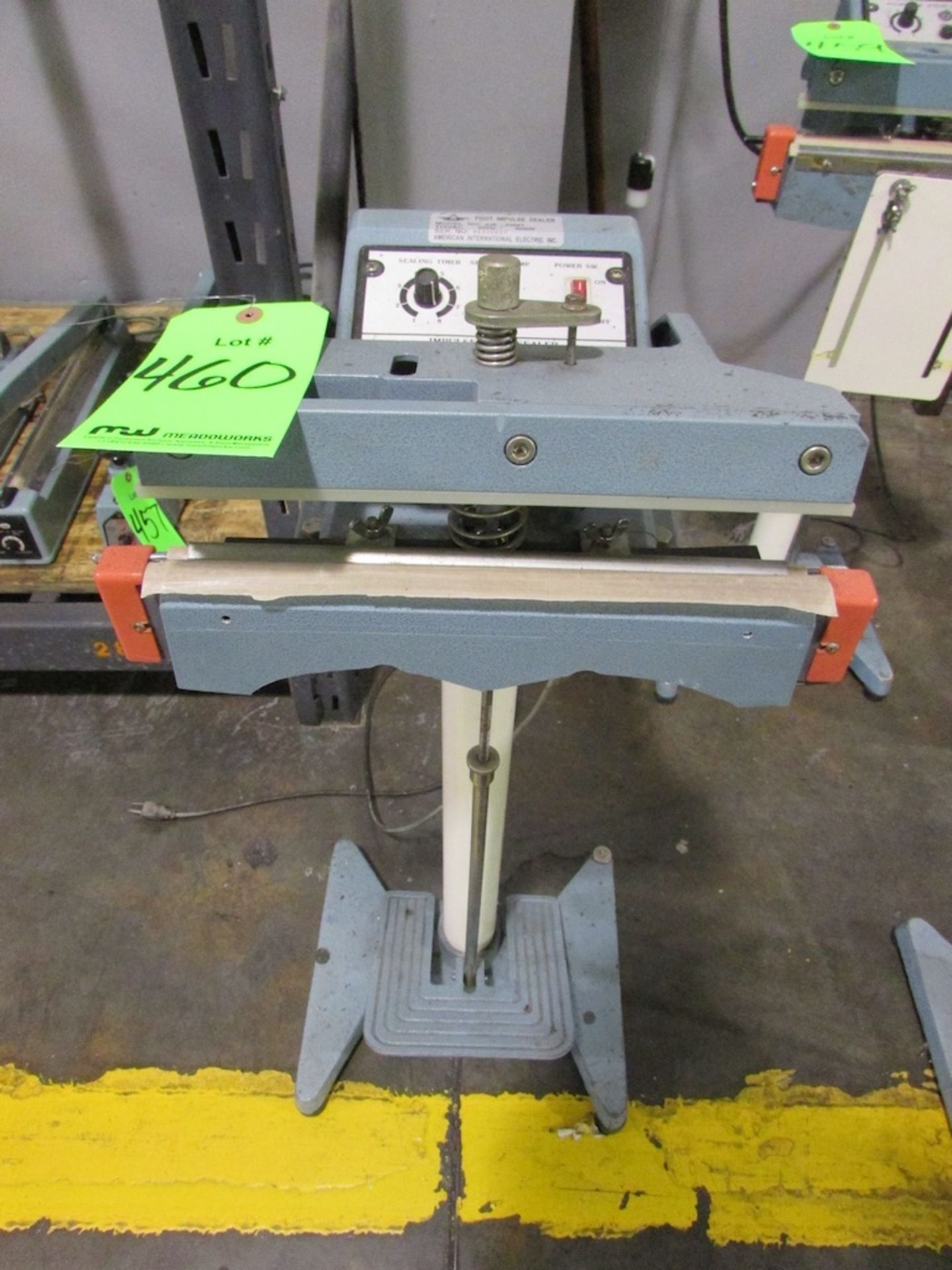 (1) American International Electric Model AIE-300FI 12" Foot Impulse Sealer - Image 2 of 5