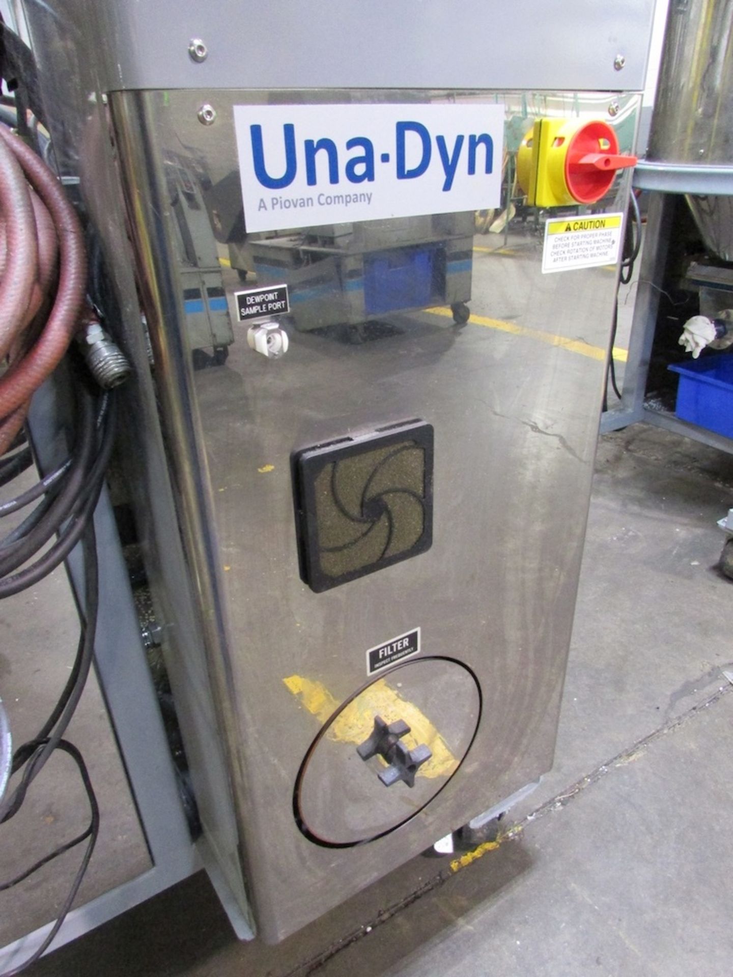 (1) Una-Dyn Model VTG-55 Material Dryer - Image 4 of 11