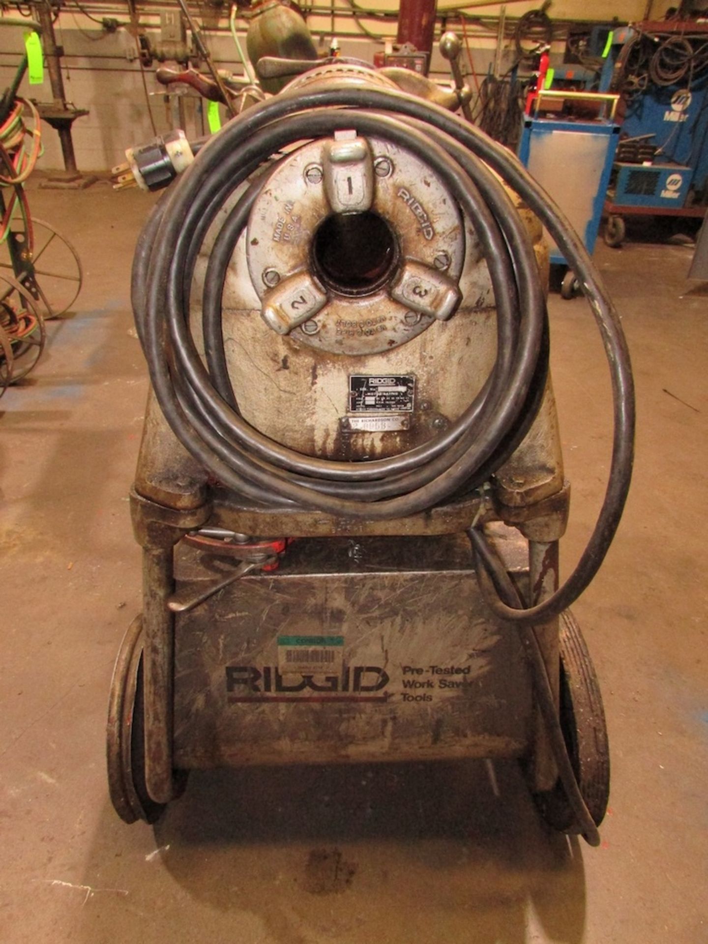 (1) Ridgid Model 535 Pipe Threading Machine - Image 4 of 15