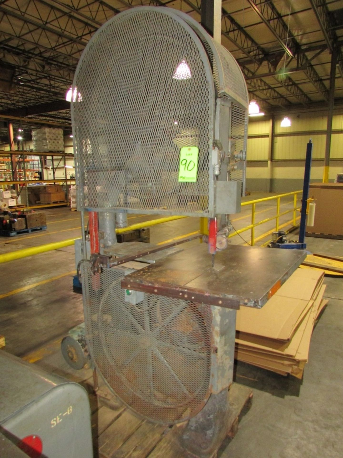 (1) 30" Vertical Bandsaw