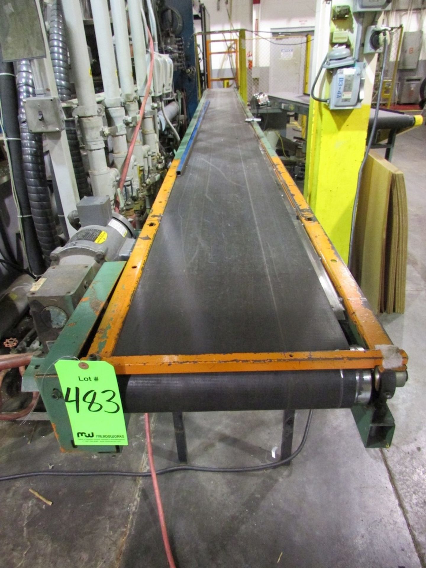 (1) 21'x14" Electric Belt Conveyor - Bild 2 aus 4