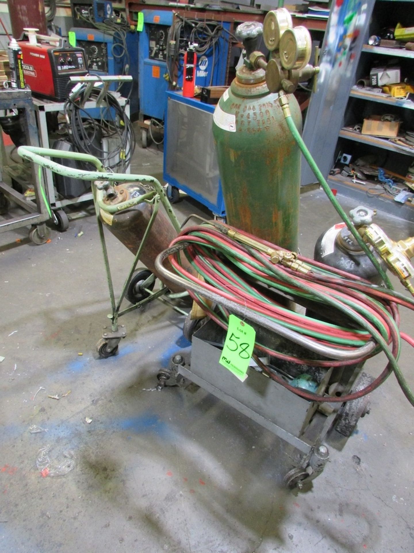 (1) Twin Tank Welding Cart - Image 6 of 6