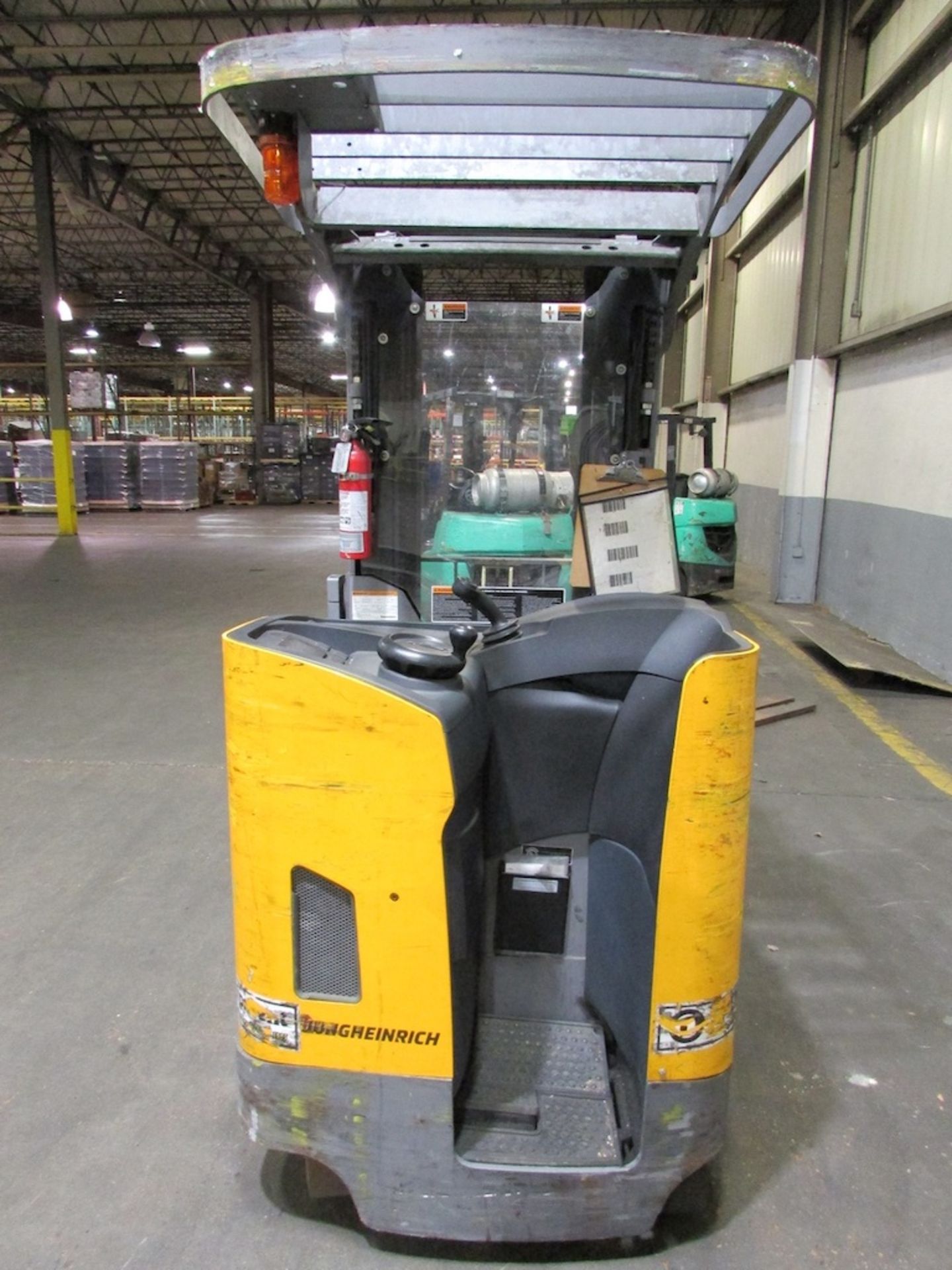 (1) Jungheinrich Model ETR340 4,000 Lb. Capacity 36V Electric Reach Truck - Bild 4 aus 14