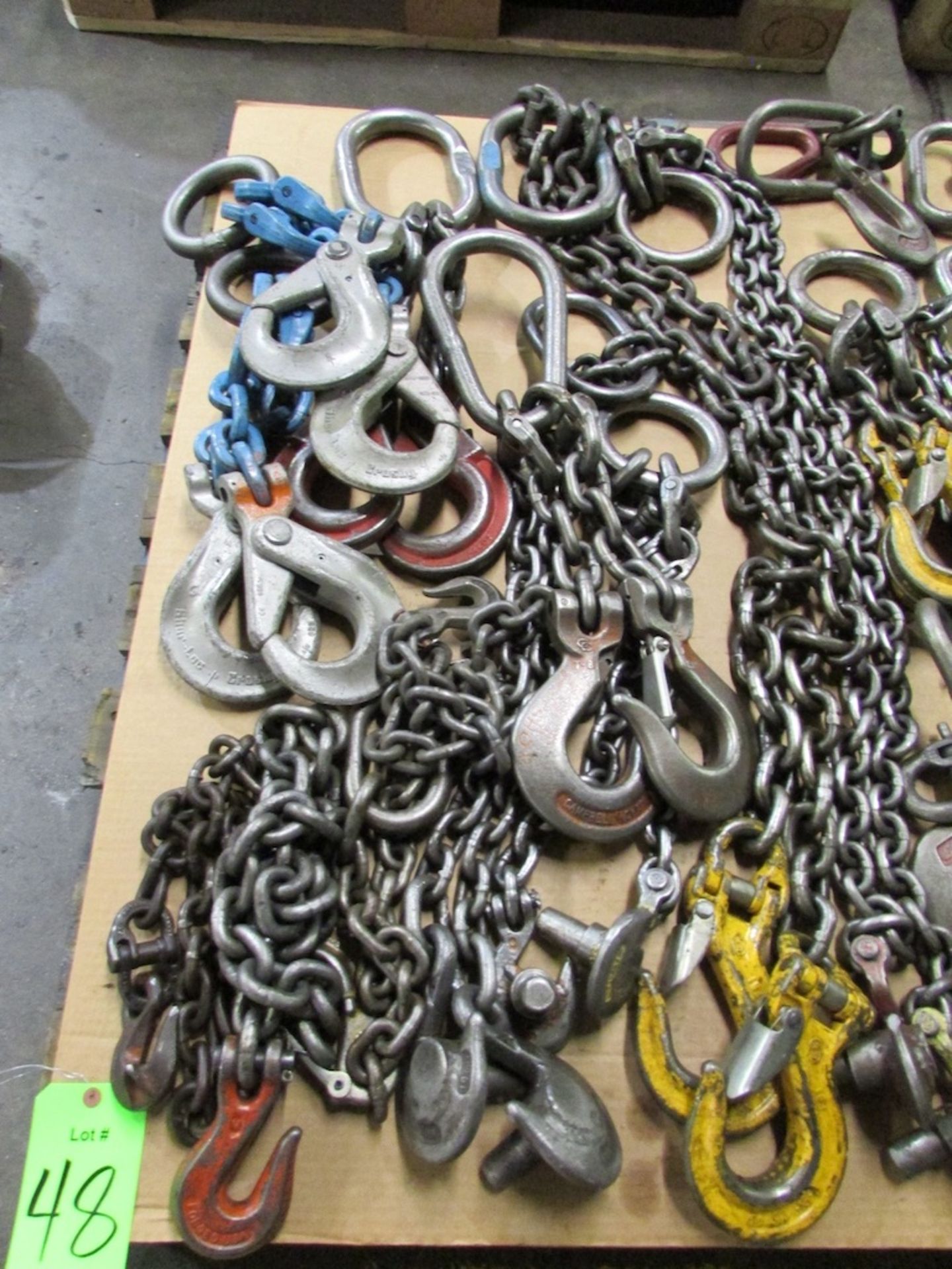 (1) Pallet of Assorted Chain Slings - Image 3 of 5