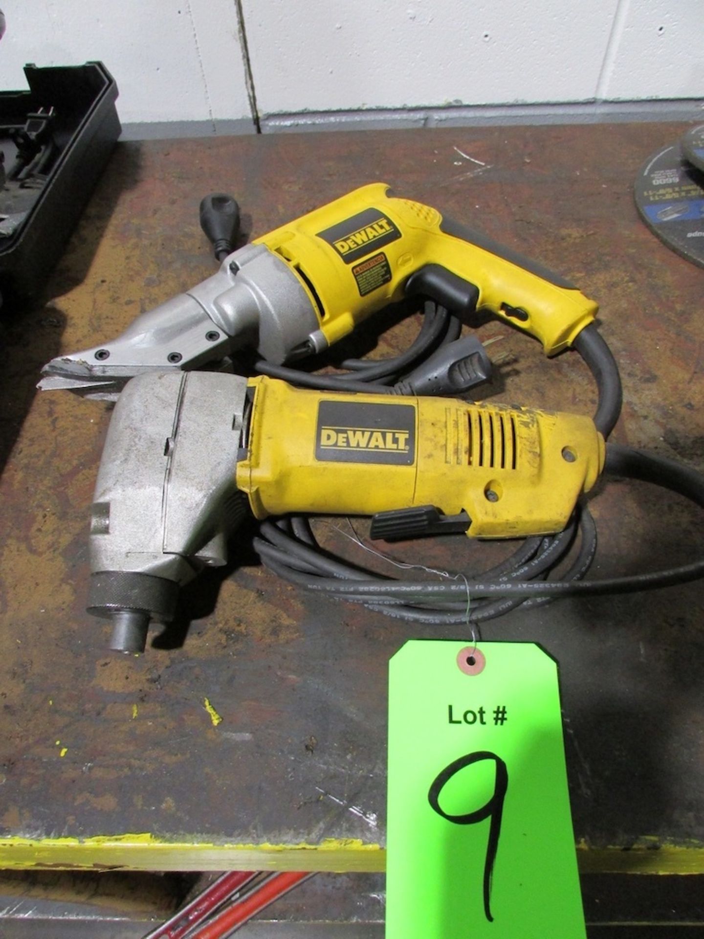 (2) DeWalt Electric Cutting Tools