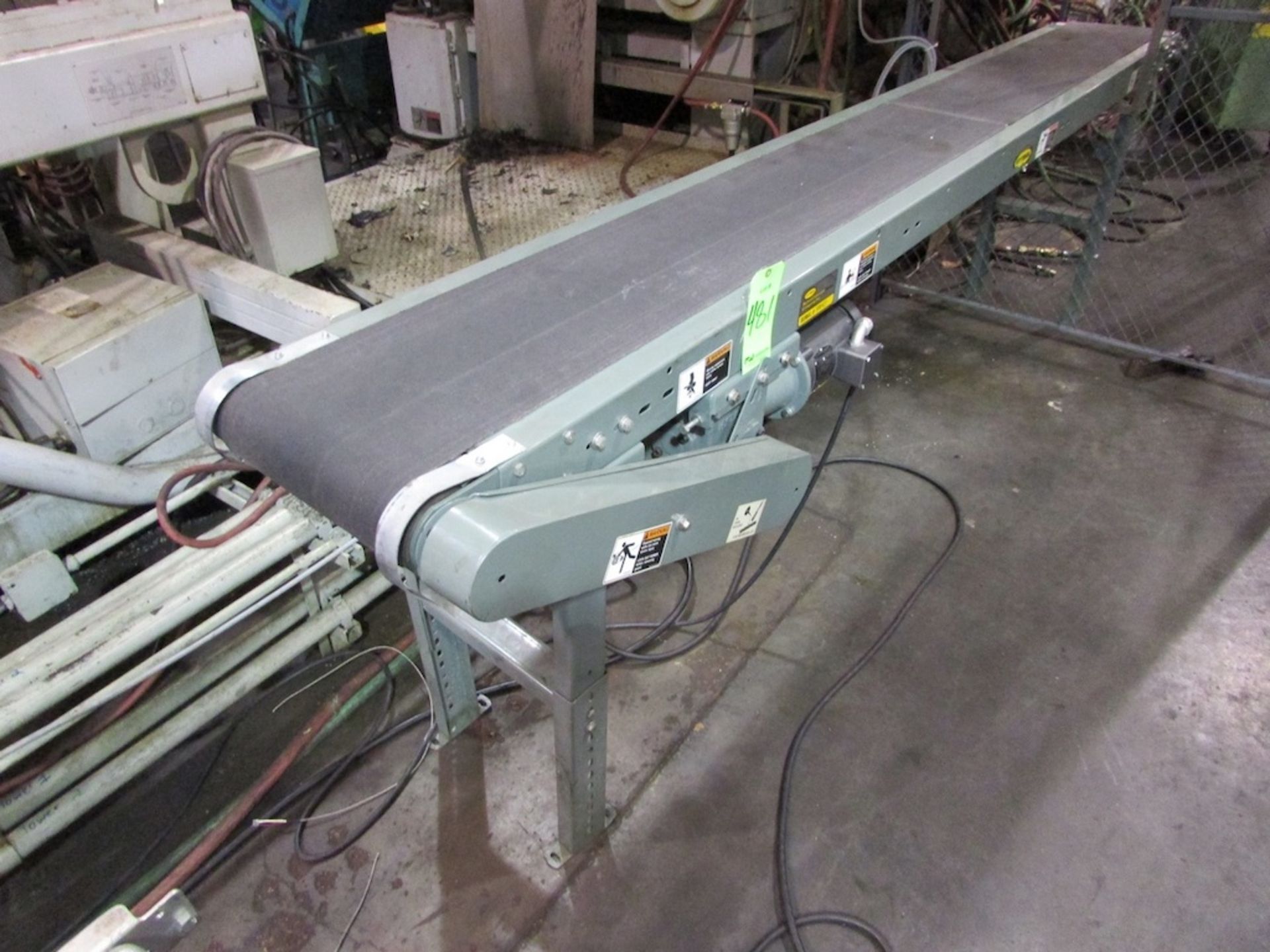(1) Hytrol 11'x16" Electric Belt Conveyor