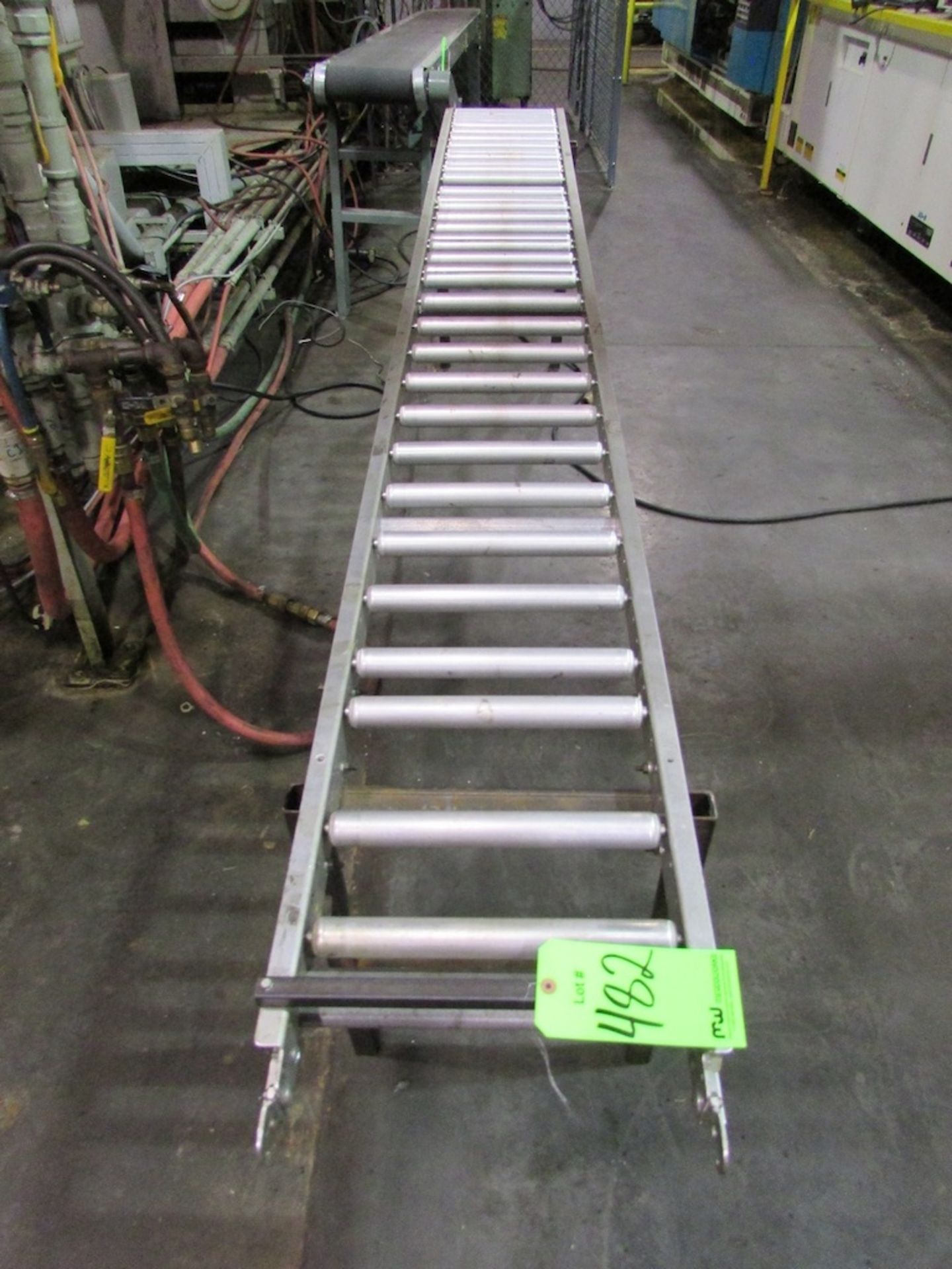 (1) 10'x12" Electric Belt Conveyor - Bild 2 aus 3