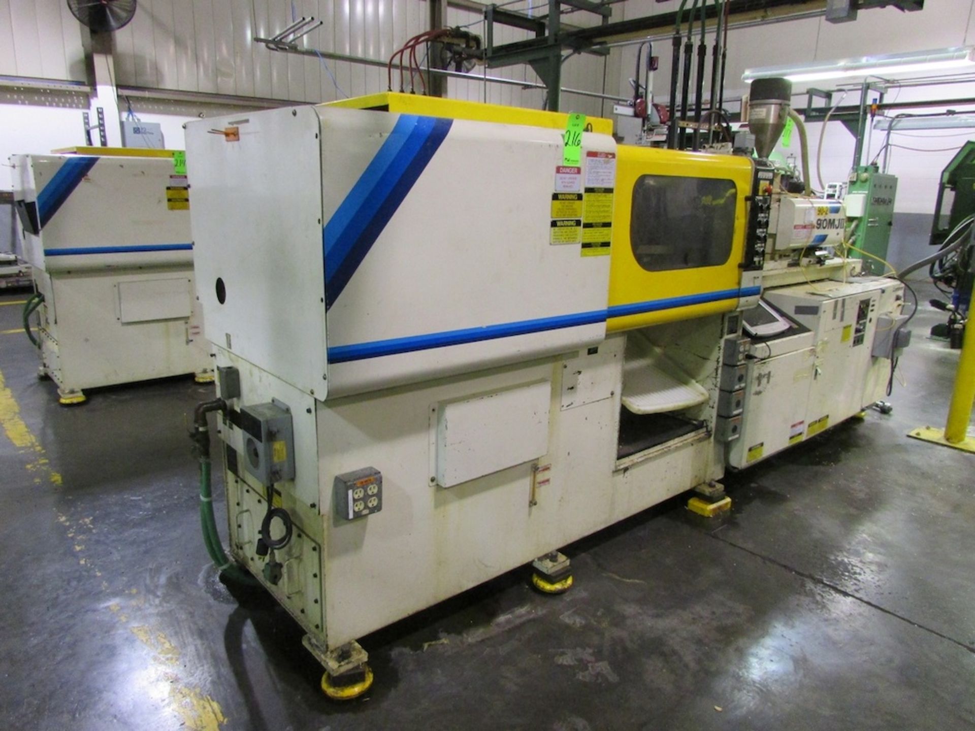 (1) 1996 Mitsubishi 90MJII-2.5, 90 Ton Injection Molding Machine