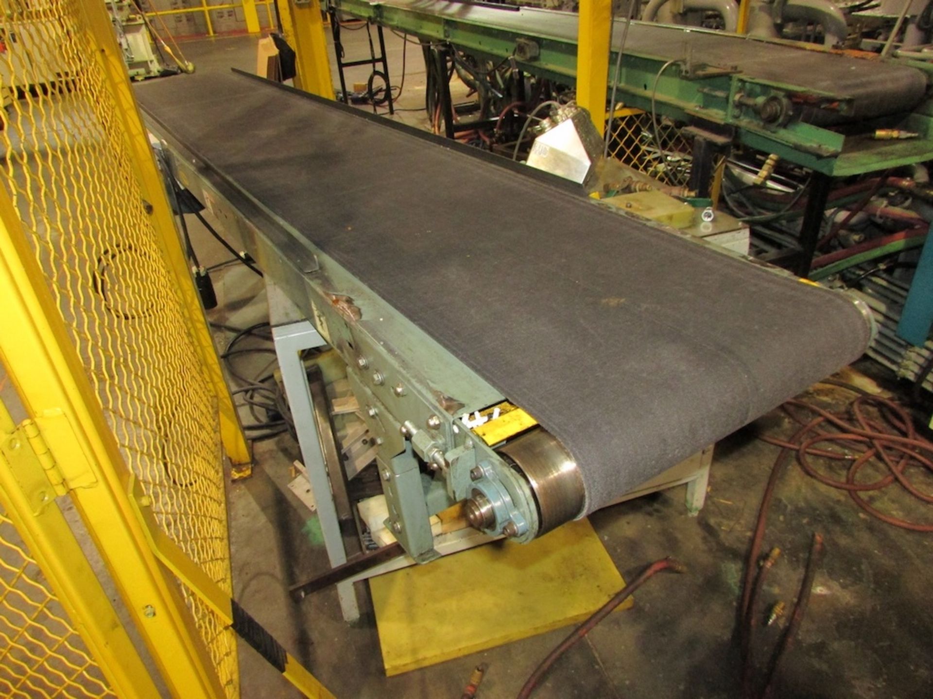 (1) Hytrol 11'x20" Electric Belt Conveyor - Image 4 of 4