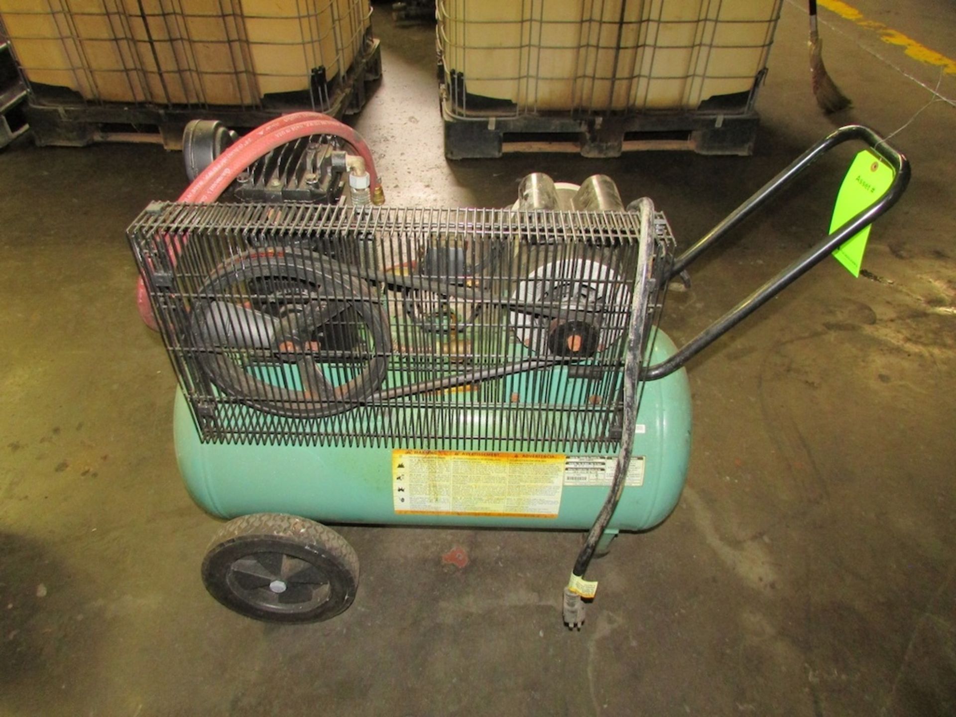 (1) Speedaire Model 1NNF6 (AGM05) 2 HP Portable Horizontal Tank Mounted Air Compressor - Image 3 of 6