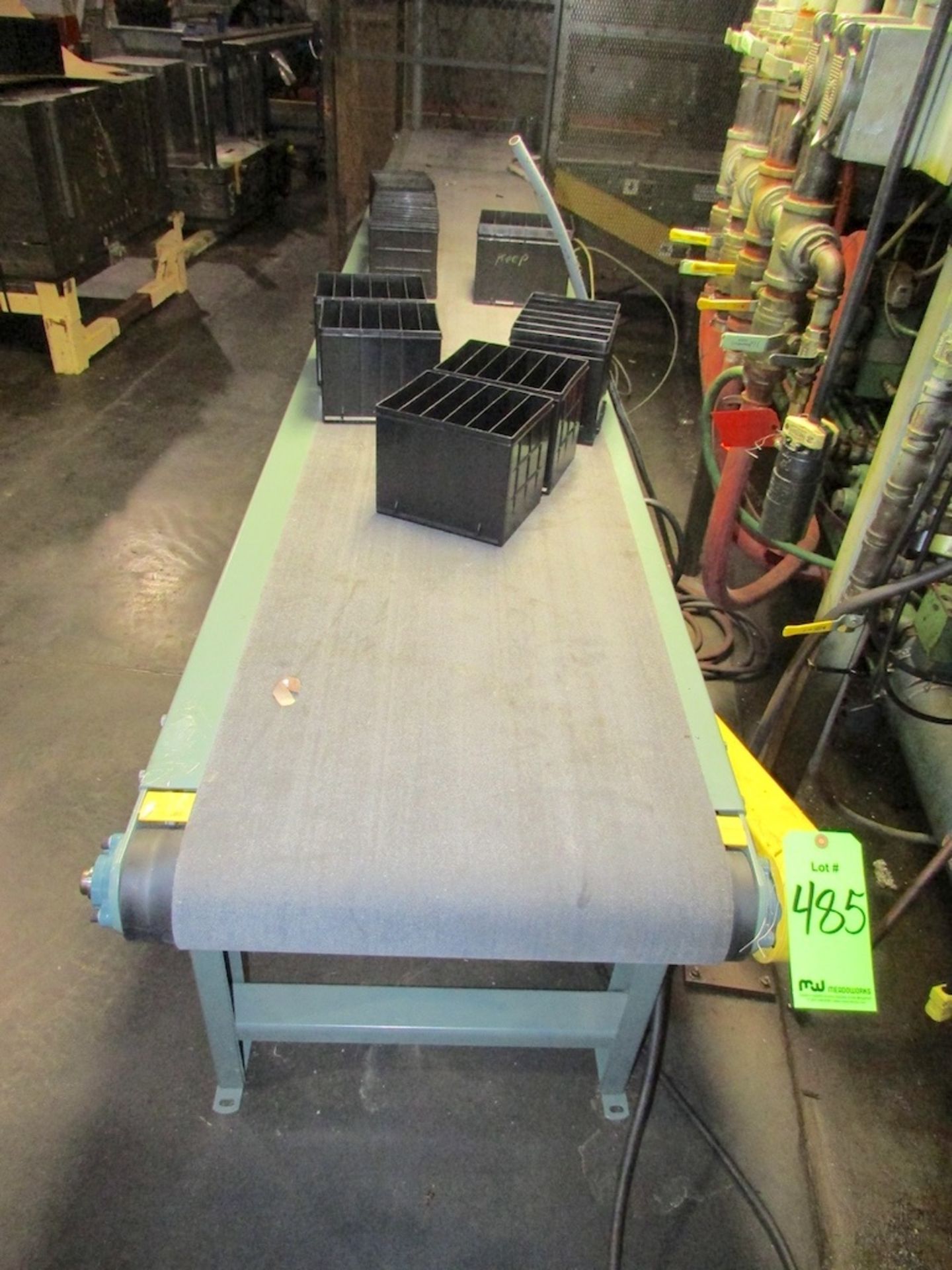 (1) Hytrol 16'x20" Electric Belt Conveyor - Bild 2 aus 4