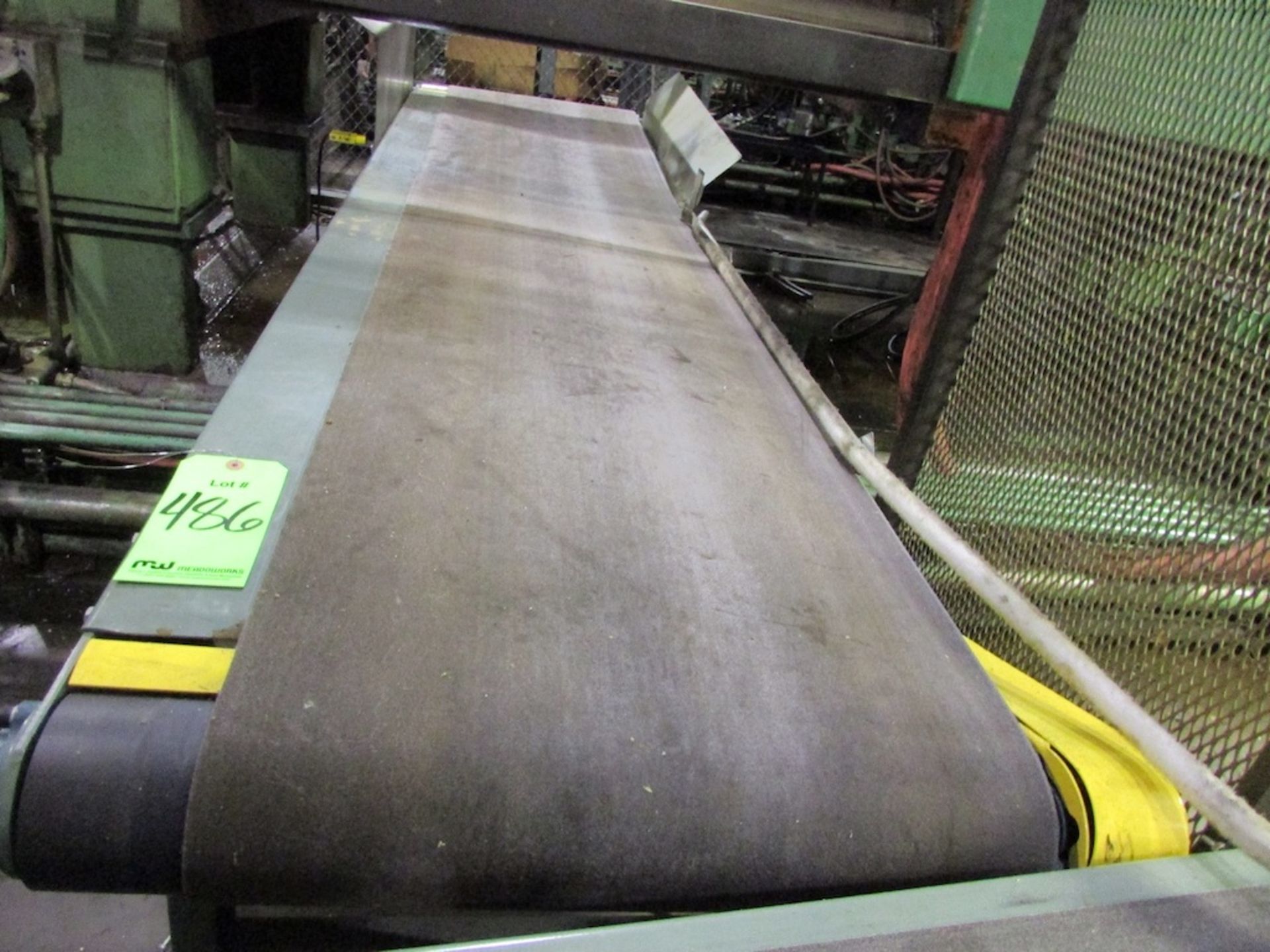 (1) Hytrol 8'x20" Electric Belt Conveyor - Image 2 of 4