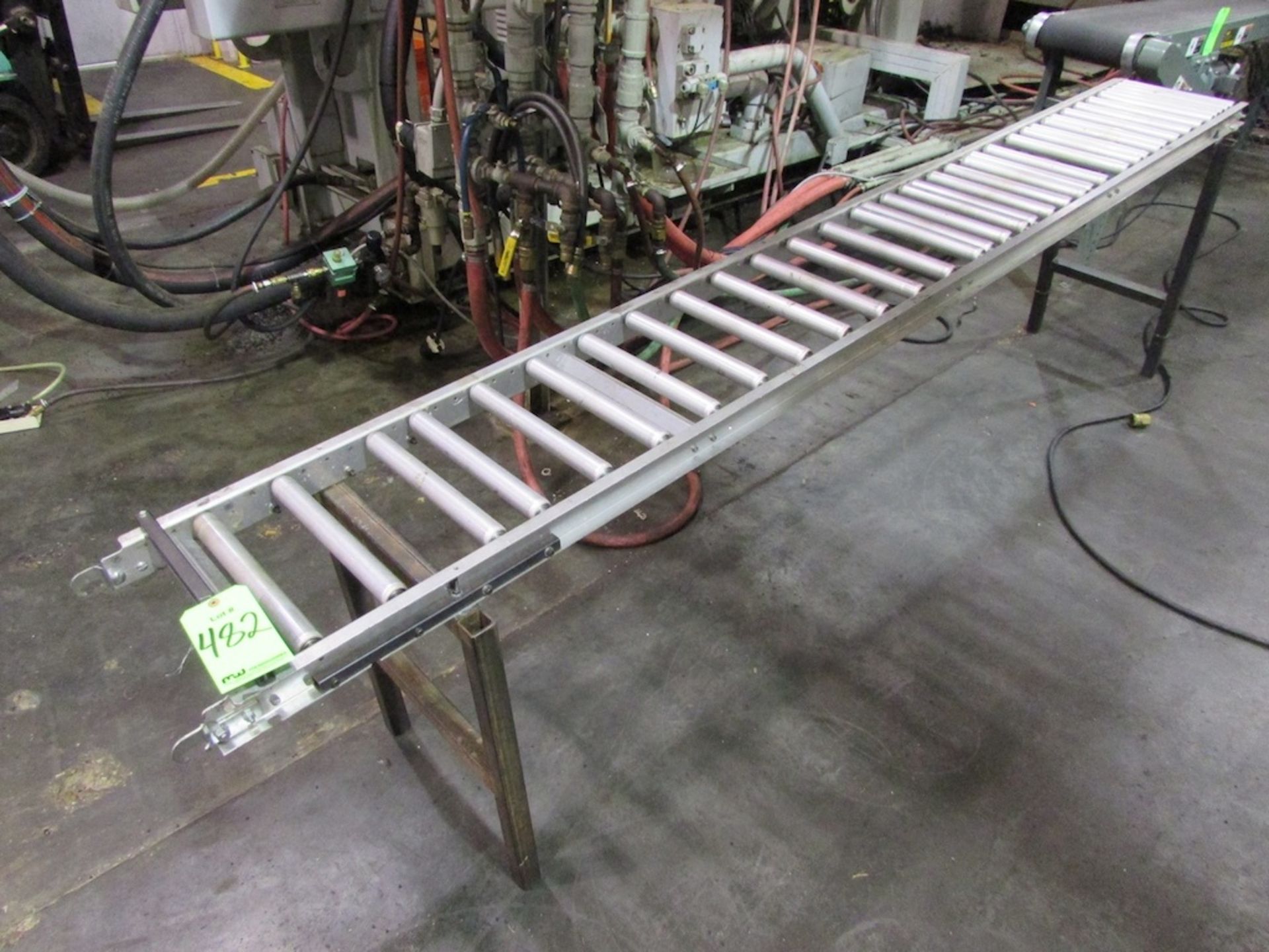 (1) 10'x12" Electric Belt Conveyor