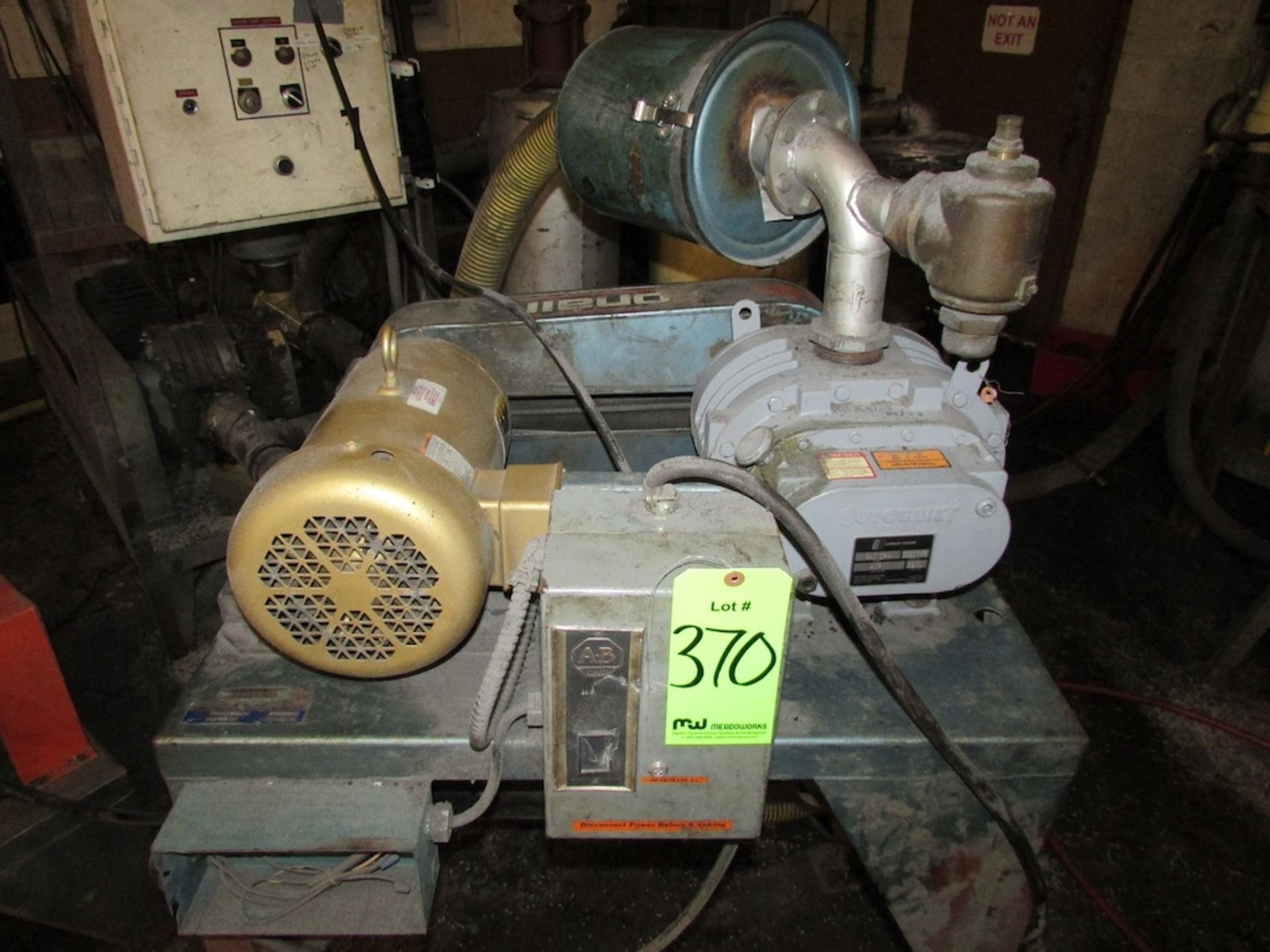 (1) Conair Model 700-022-01 7.5HP Vacuum Pump - Image 2 of 5