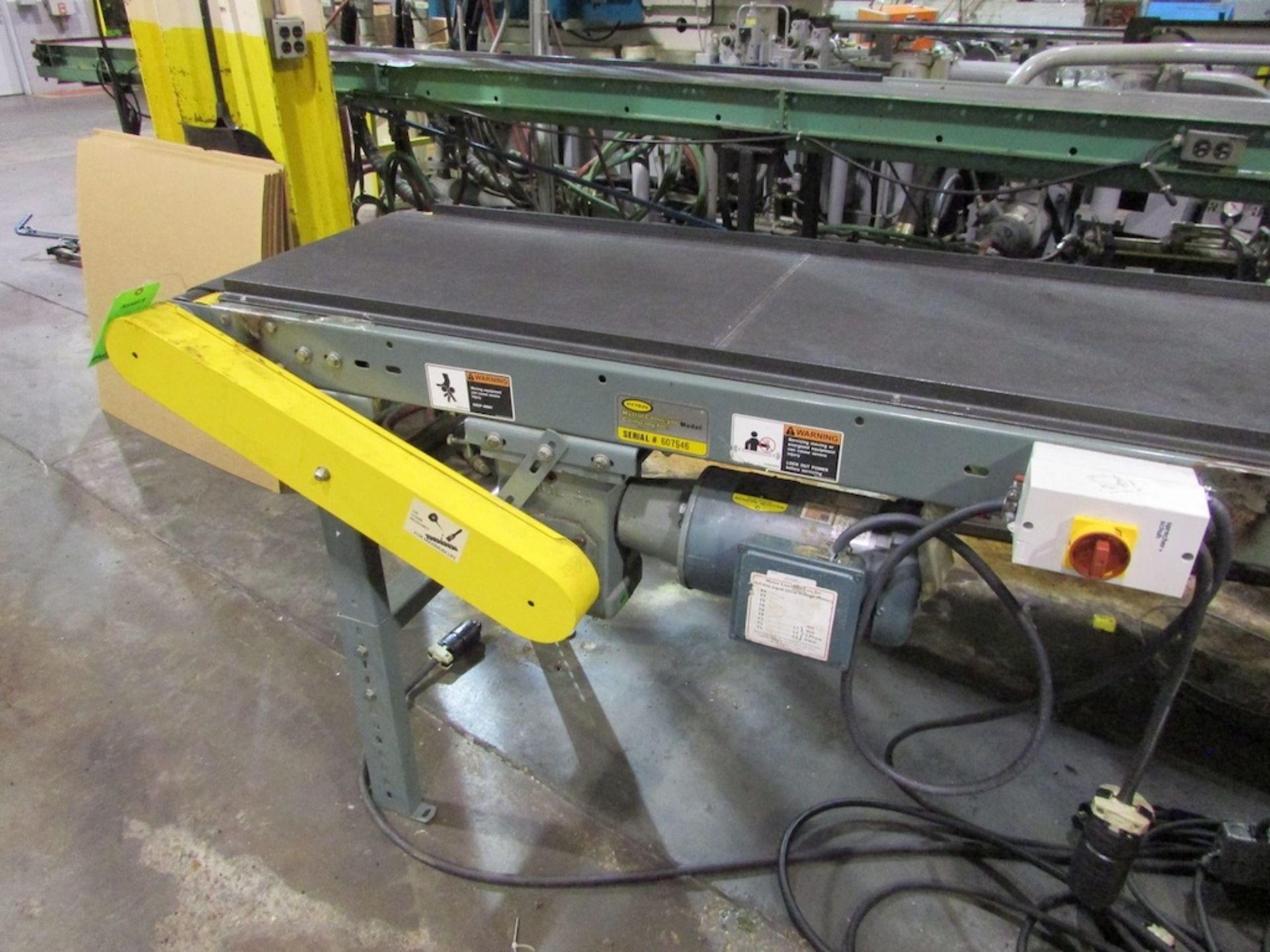 (1) Hytrol 11'x20" Electric Belt Conveyor - Image 3 of 4