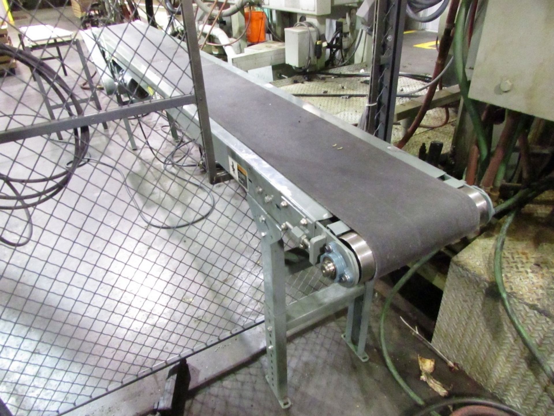 (1) Hytrol 11'x16" Electric Belt Conveyor - Bild 4 aus 4