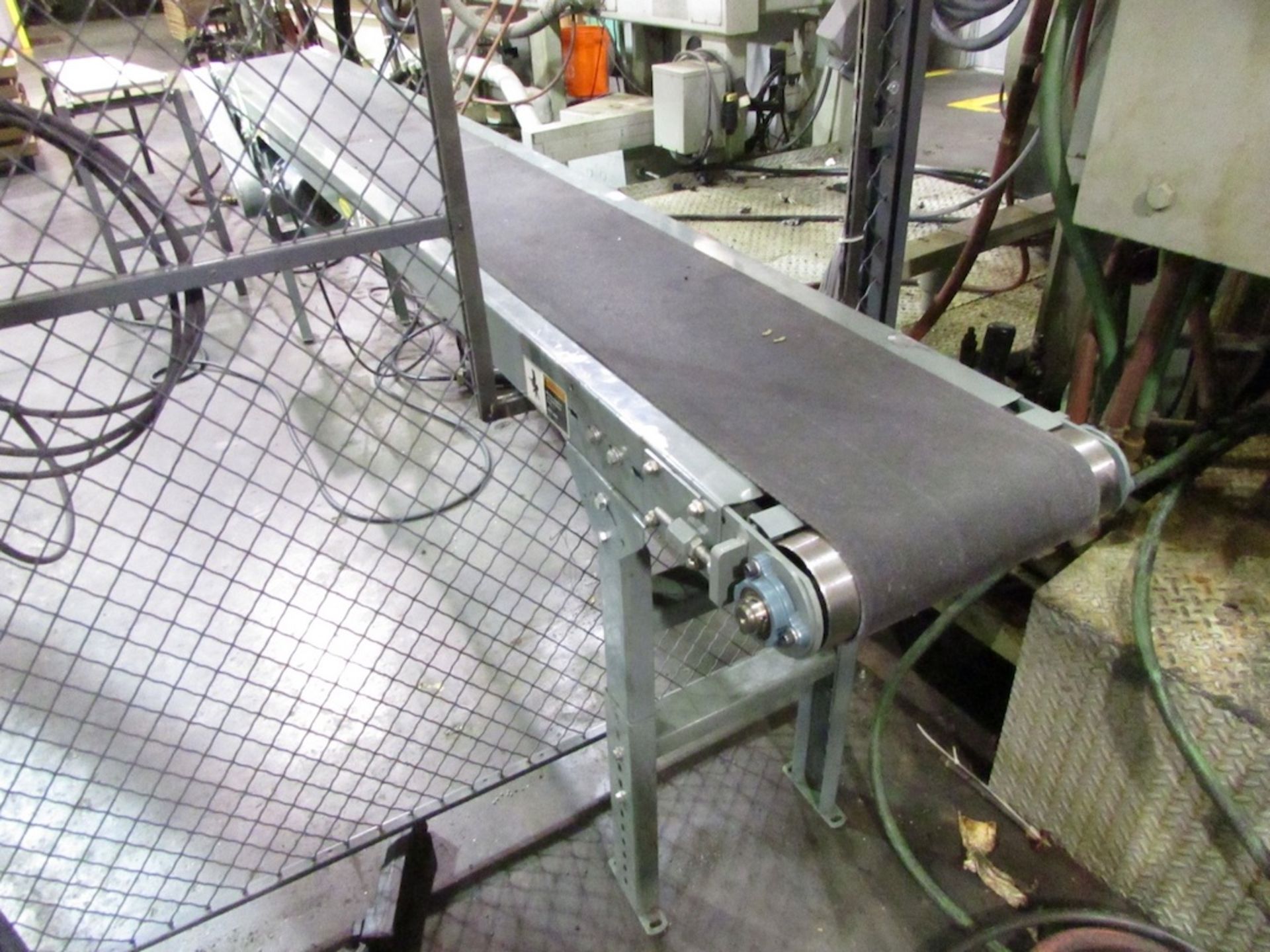 (1) Hytrol 11'x16" Electric Belt Conveyor - Image 4 of 4