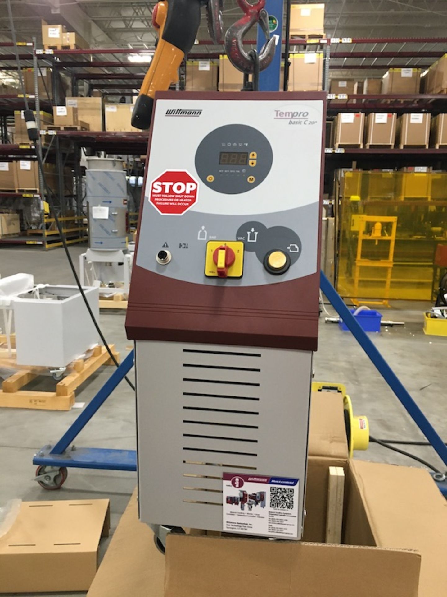 Wittmann Tempro Basic C200 3/4 HP, 5.7 kw Heater Thermolator, New in 2013