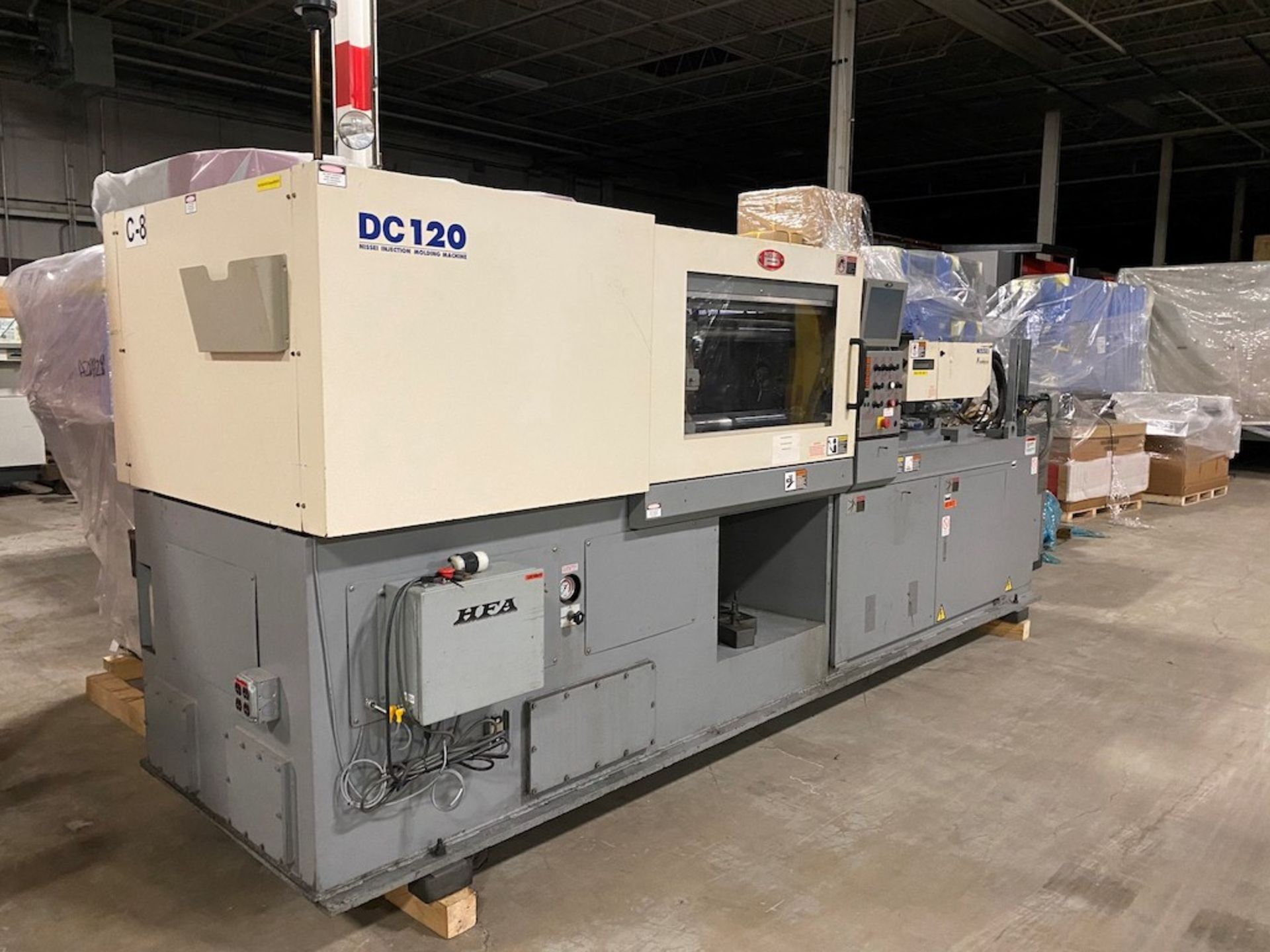 Nissei DC120, 120 Ton 2-Shot Injection Molding Machine - Image 4 of 9