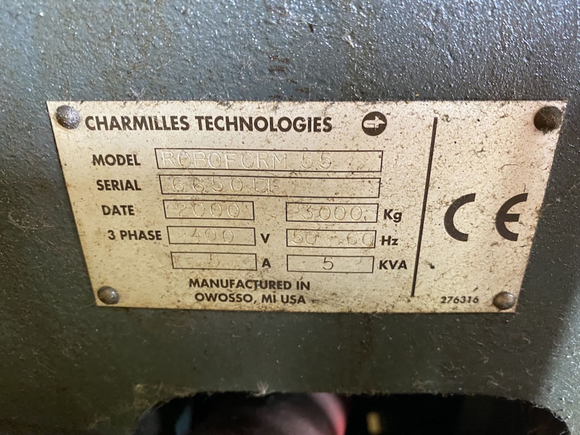 Charmilles Roboform 55 Die Sinking EDM machine - Image 17 of 20