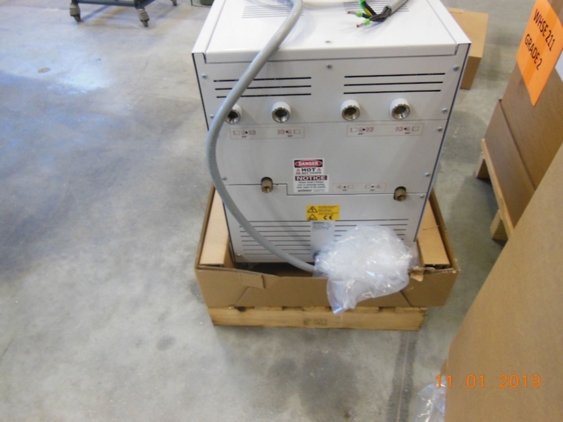 Wittmann Tempro Plus D 360 1.3 HP, 12 kw Heater Dual Zone Thermolator, New in 2020 - Image 2 of 4