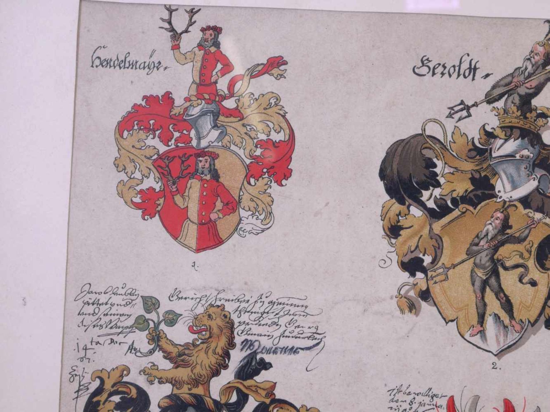 Ströhl, Gerhard Hugo: Heraldischer Atlas. Stuttgart 1899 Tafel XLI - Bild 7 aus 14