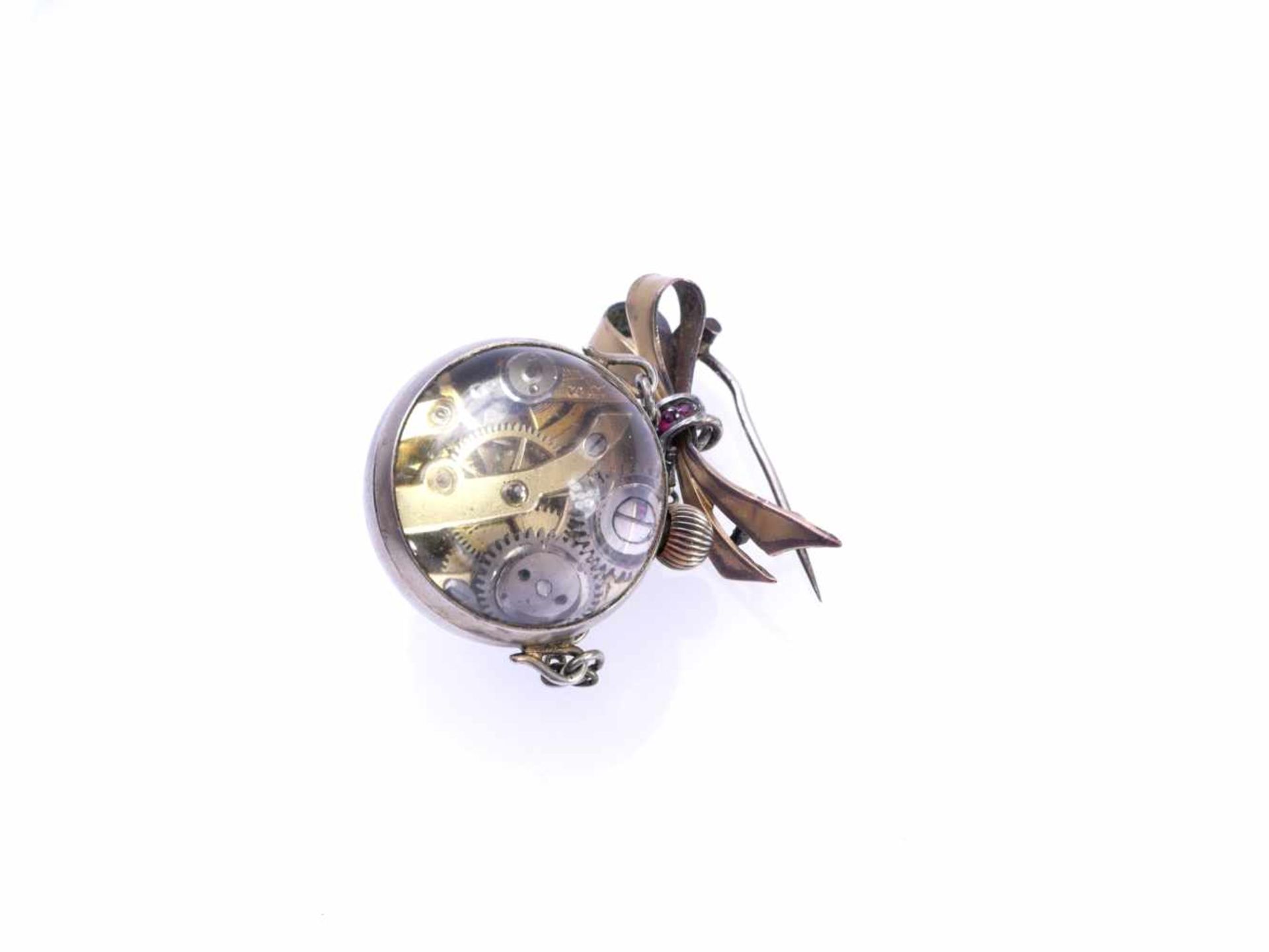 Anhänge Kugeluhr Damen um 1920 - Bild 8 aus 8