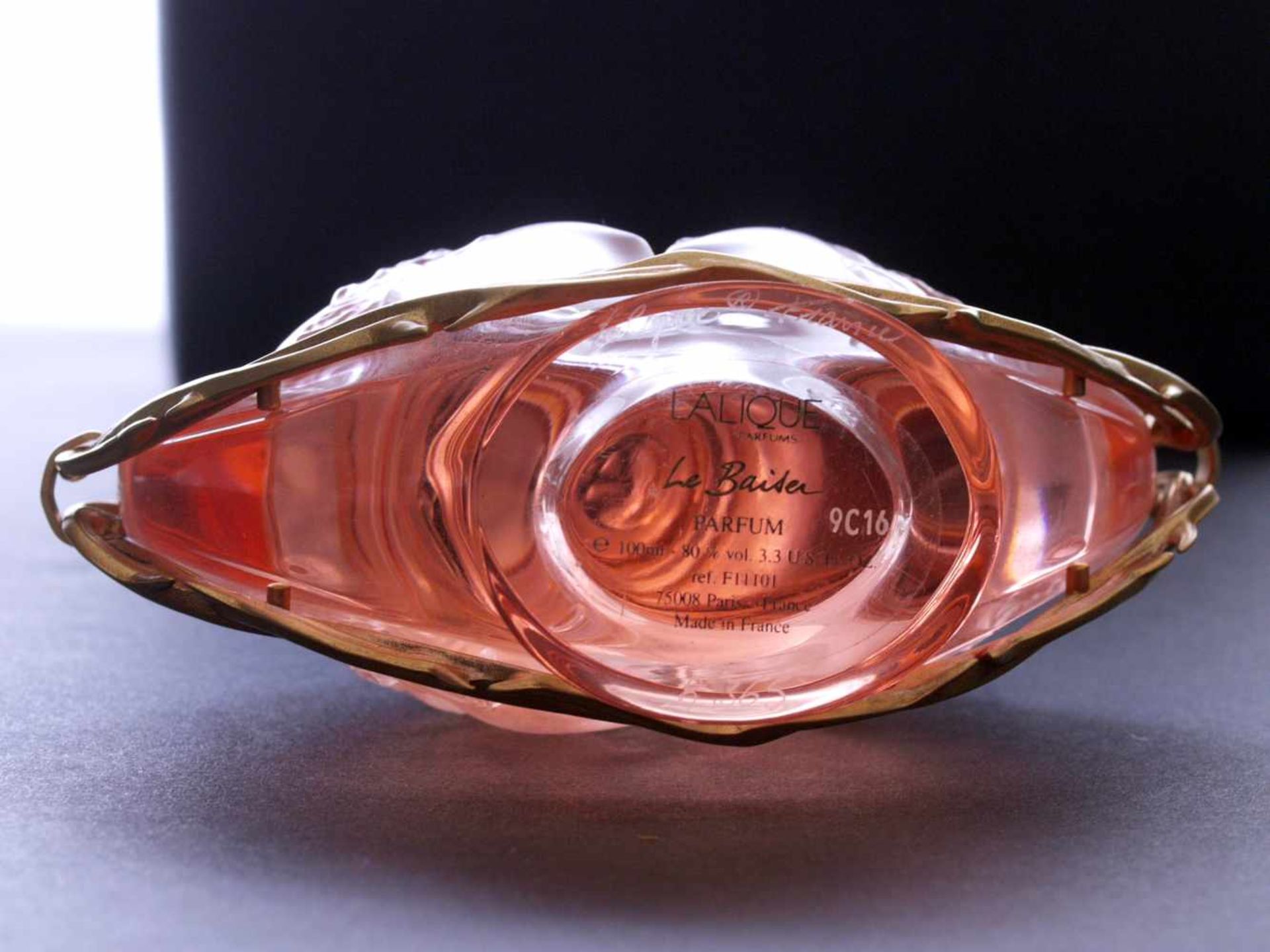 Lalique France - Flancon Le Baiser Collection 1999 Limitierte Edition - Bild 6 aus 6