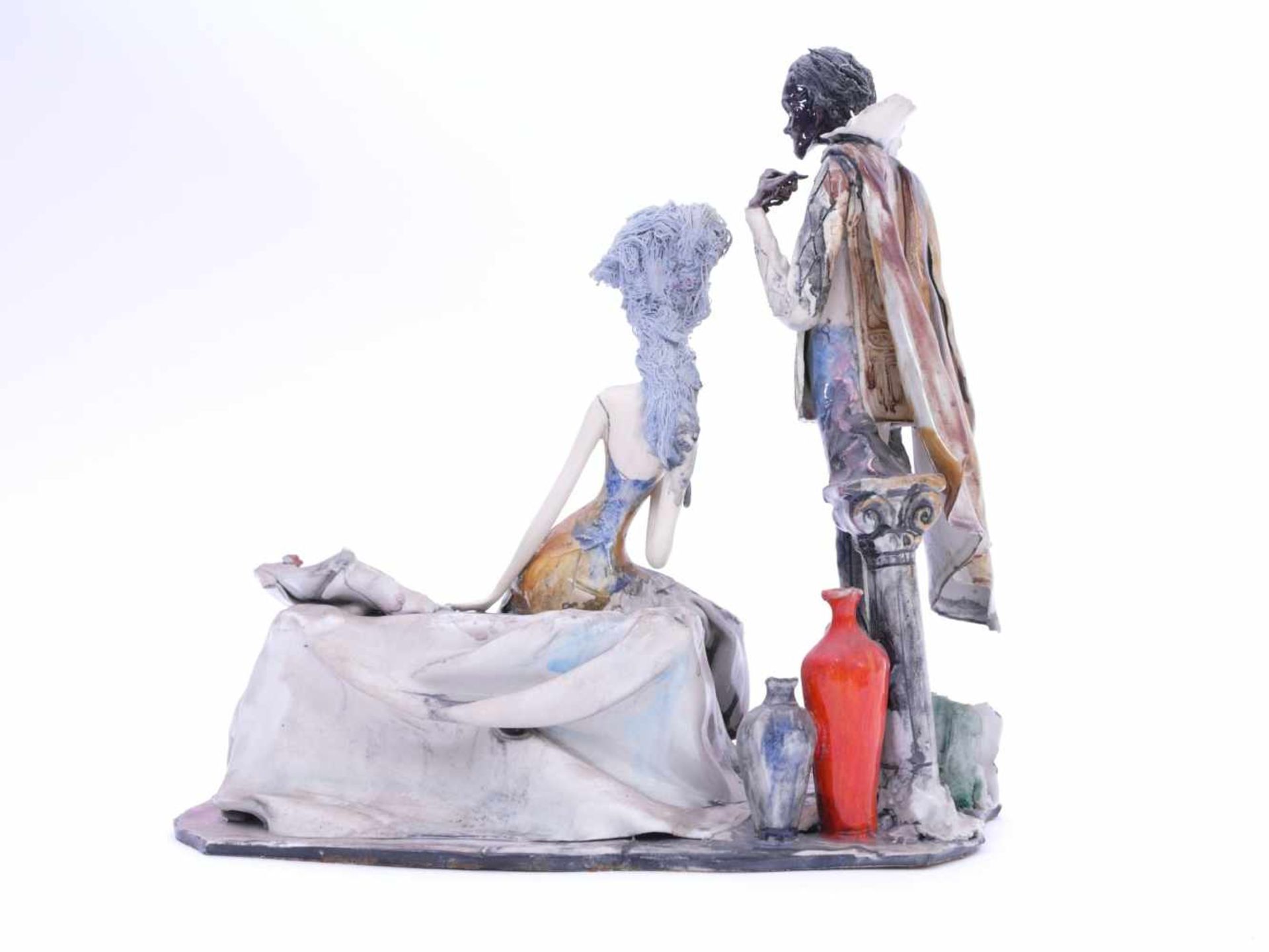 Moretto, Toni (1929-2011) - Lo Scricciolo Figurine Othello und Desdemona - Image 12 of 22