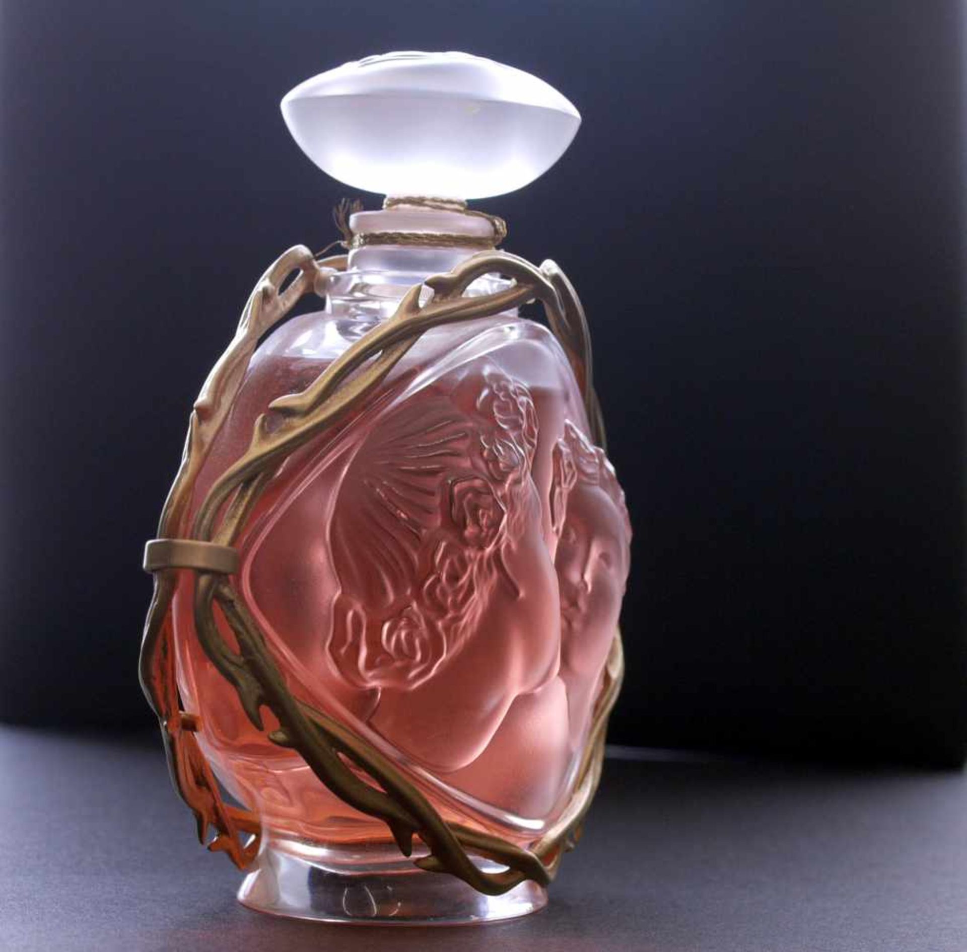 Lalique France - Flancon Le Baiser Collection 1999 Limitierte Edition - Bild 4 aus 6