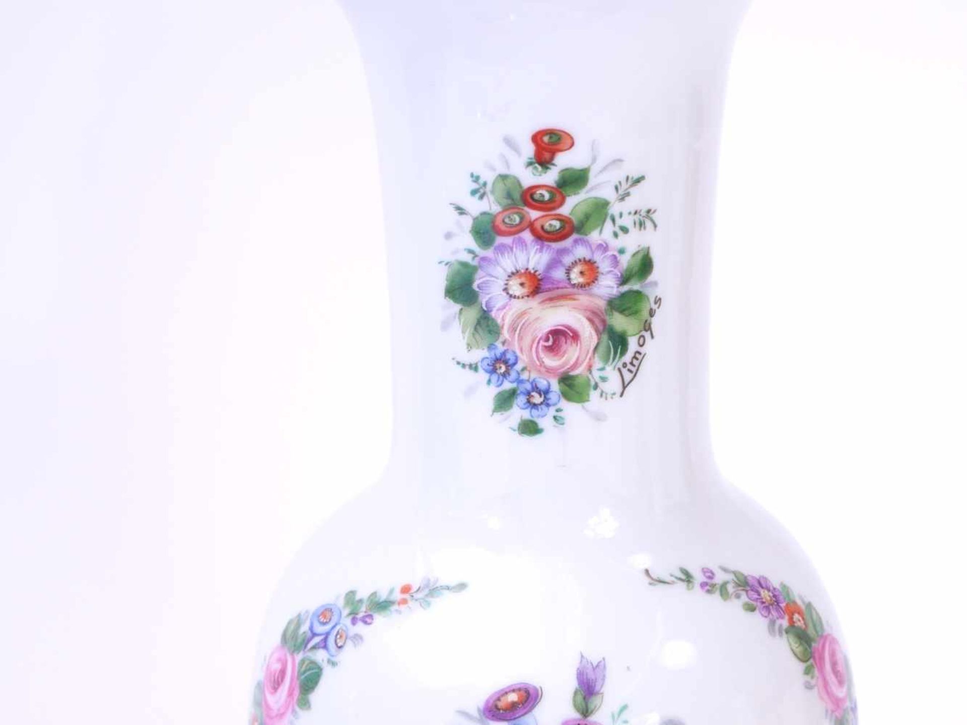 Vase mit Deckelvase und Deckeldose Frankreich - Image 5 of 10