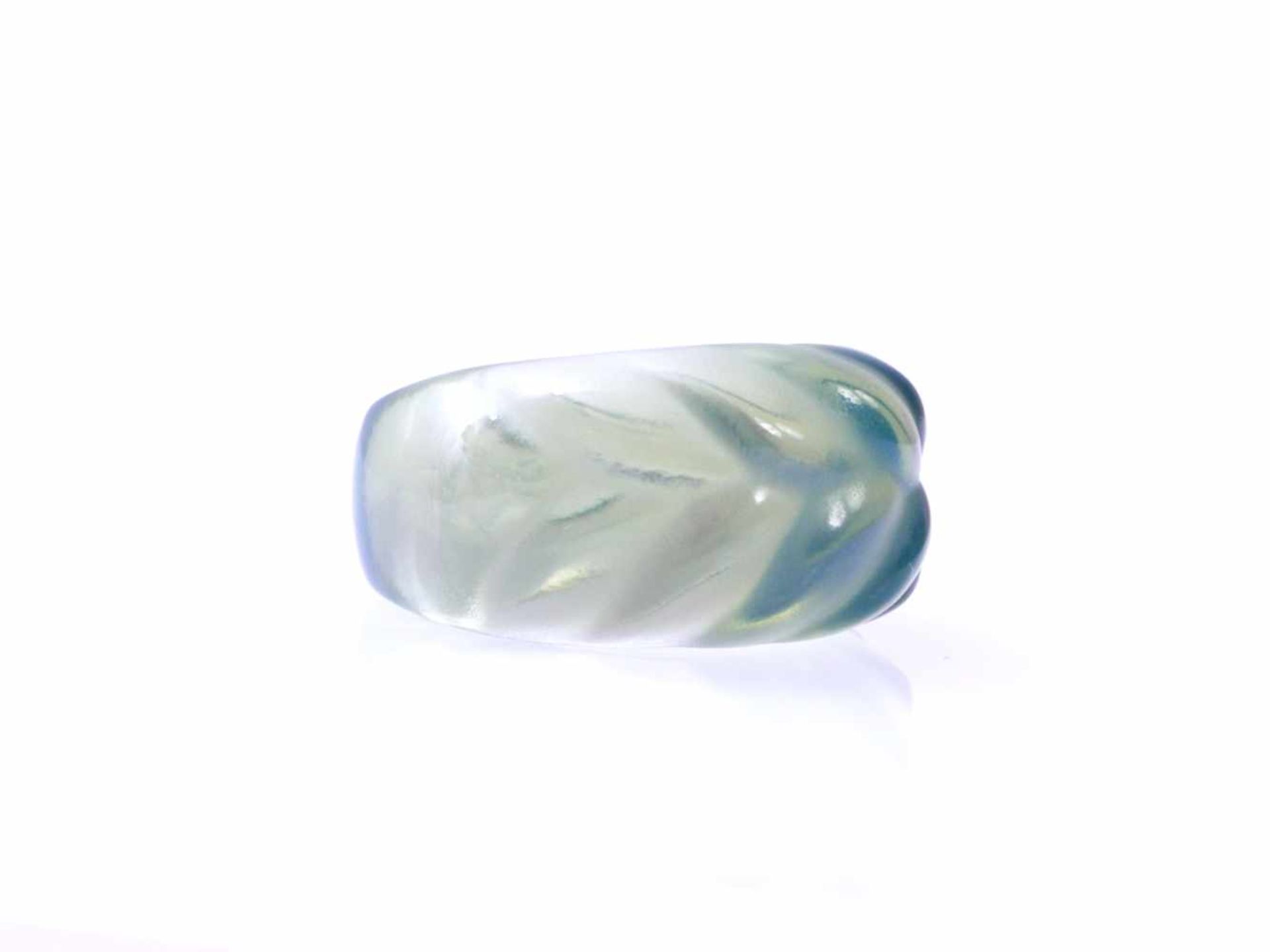 Lalique Ring Heliconia 90er Jahre - Bild 4 aus 8