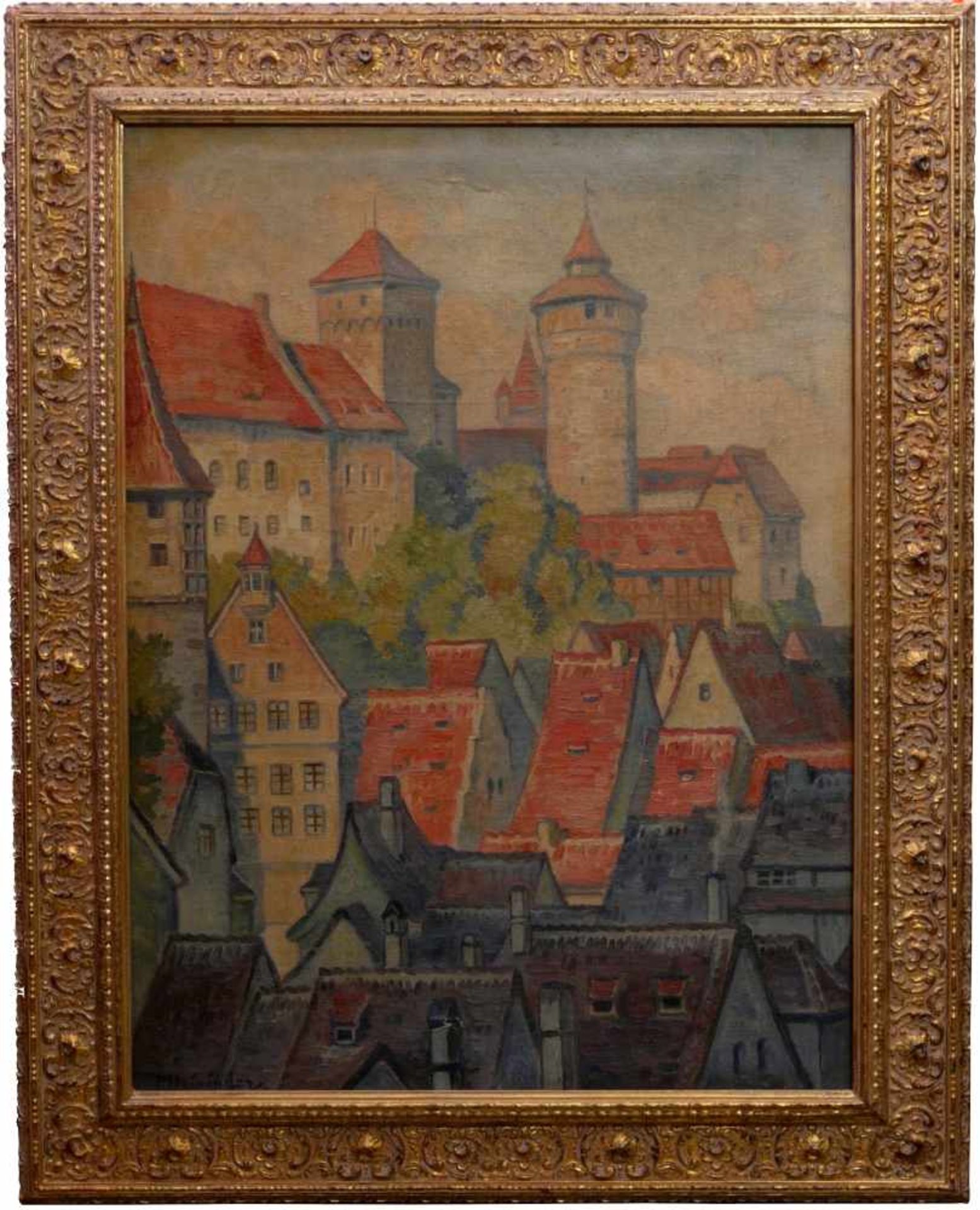 Heininger, Paul (1897-1973) - Kaiserburg zu Nürnberg 1929 - Image 2 of 16