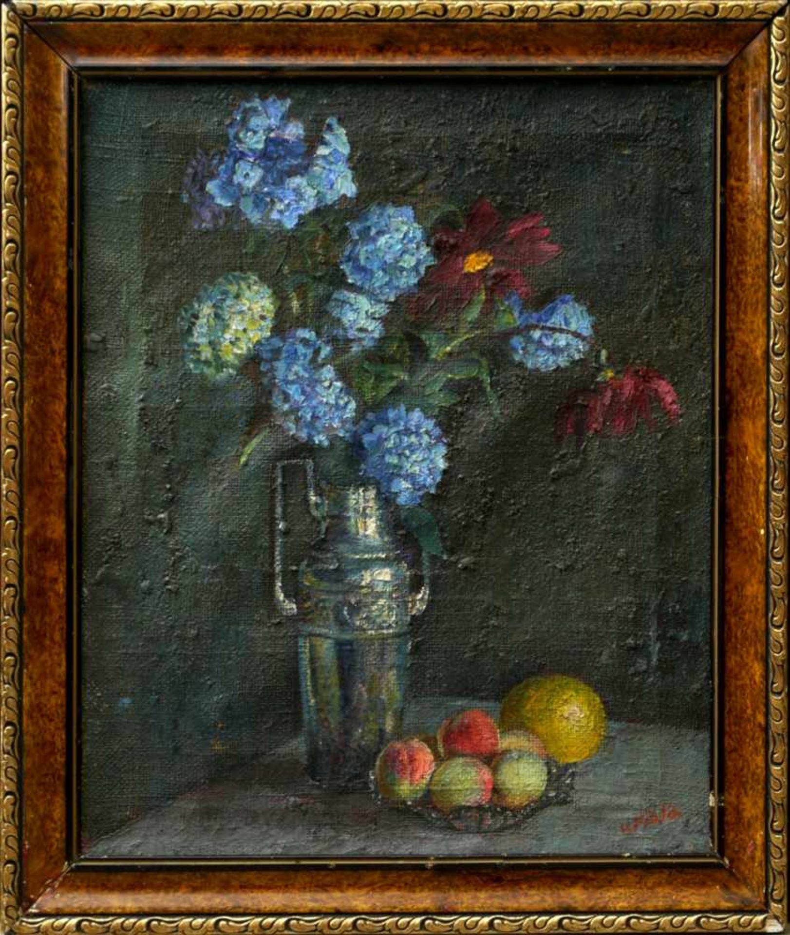 Fiala, Vaclav (1896-1980) - Stillleben mit Vase und Früchten