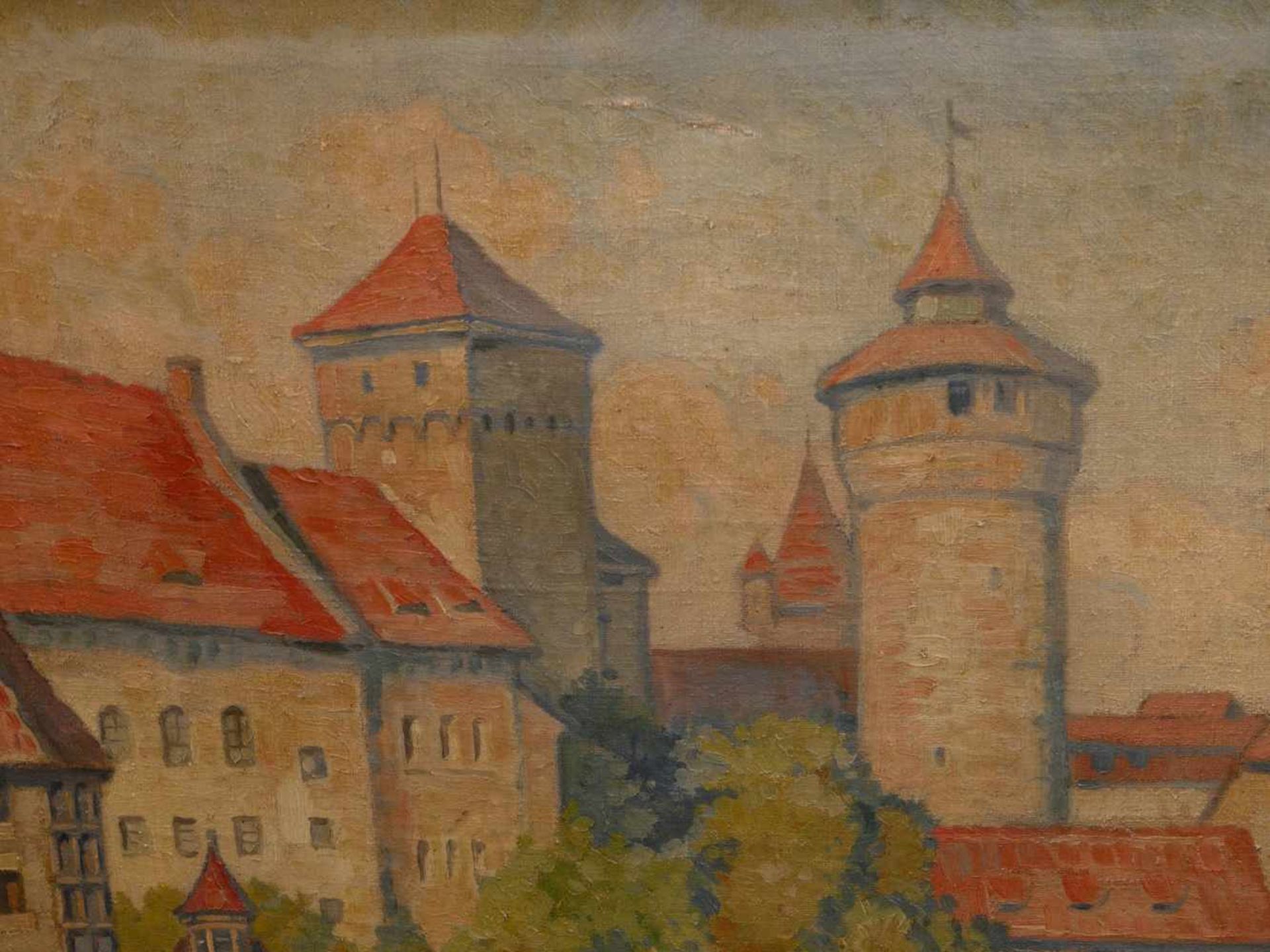 Heininger, Paul (1897-1973) - Kaiserburg zu Nürnberg 1929 - Bild 7 aus 16