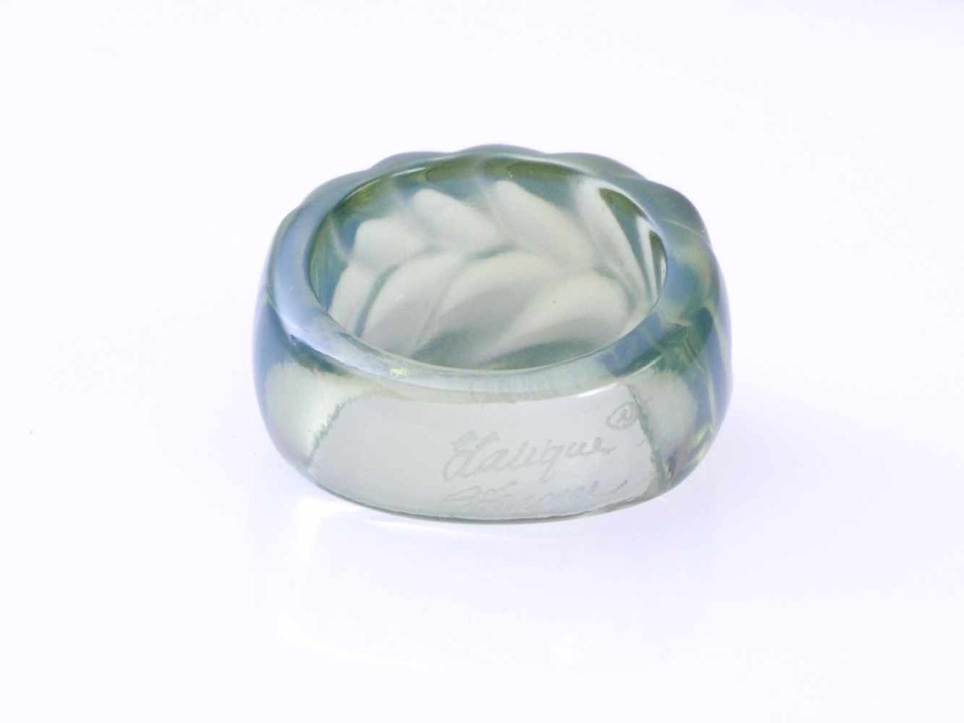 Lalique Ring Heliconia 90er Jahre - Bild 6 aus 8