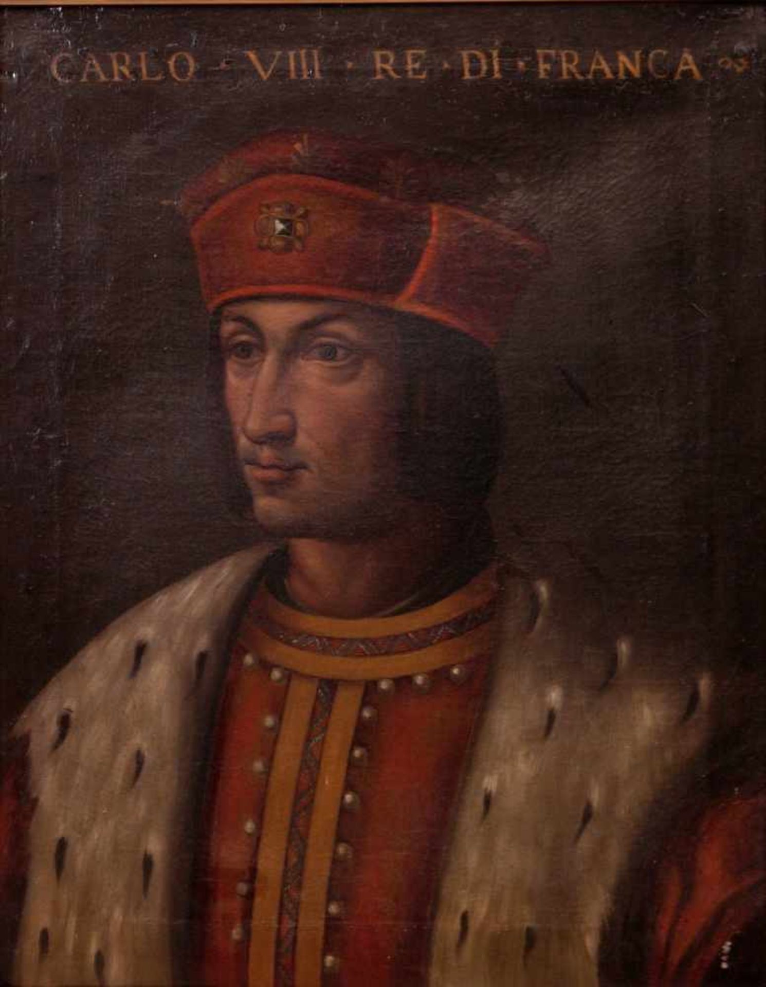 Unbekannt - Portrait Karl VIII. von Frankreich - Image 7 of 10