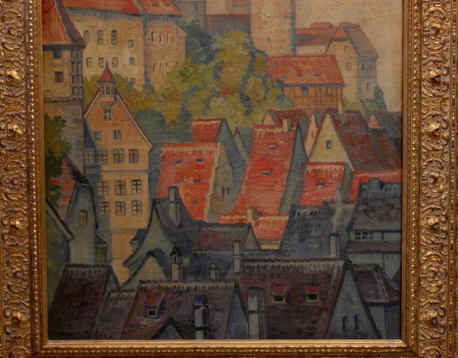 Heininger, Paul (1897-1973) - Kaiserburg zu Nürnberg 1929 - Bild 6 aus 16