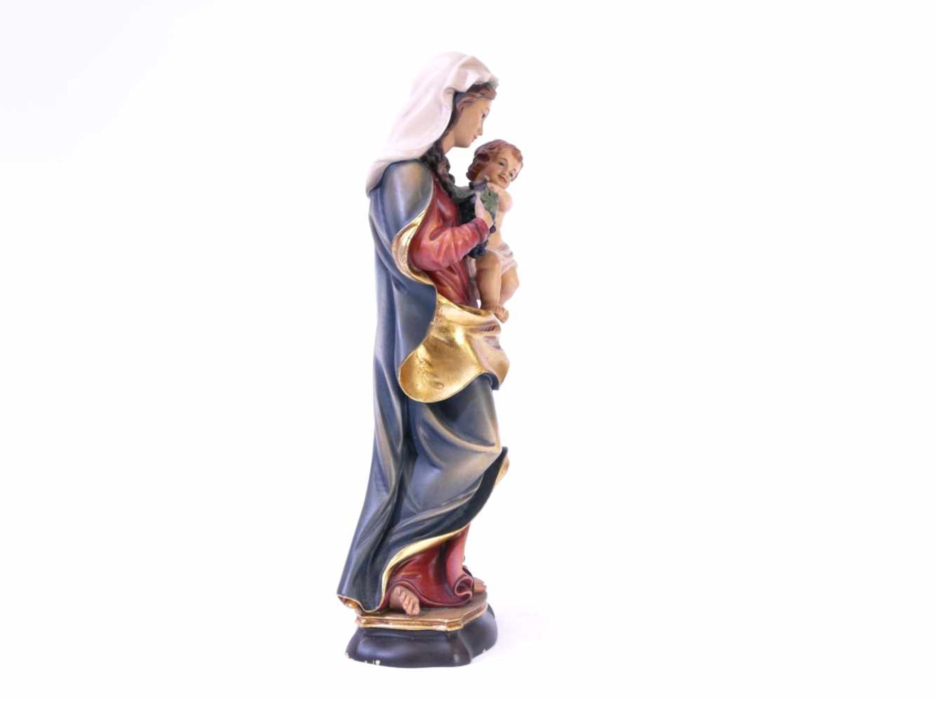 Holzfigur Madonna - Bild 4 aus 12