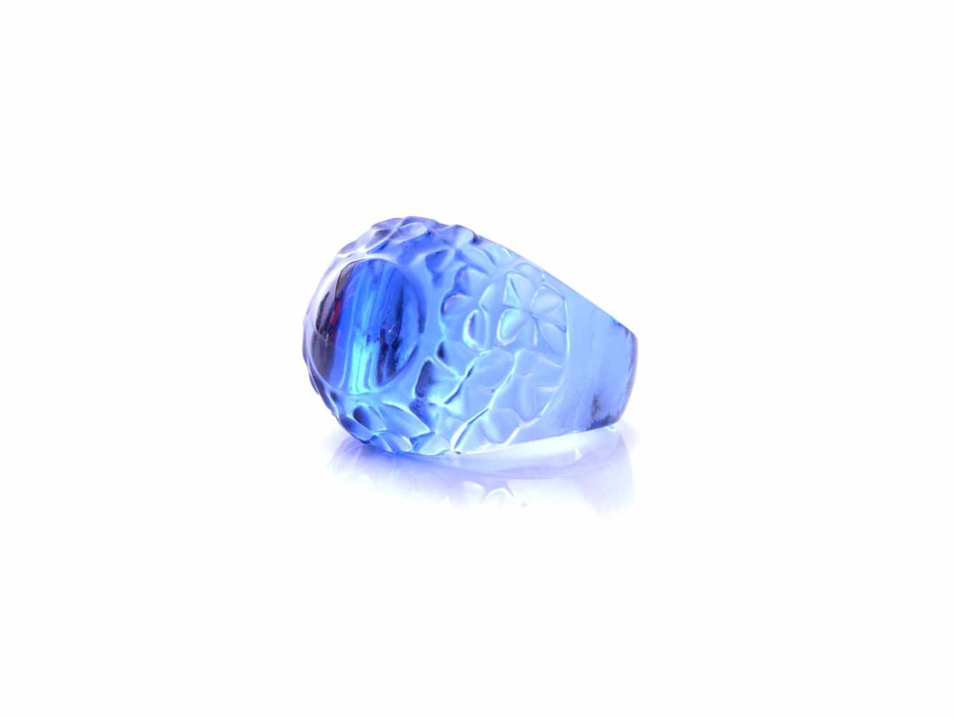 Lalique Ring Fleur de Lilac